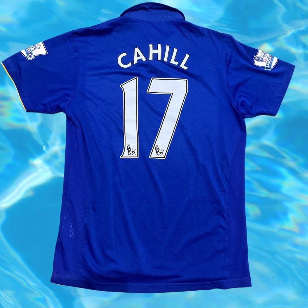 2011-12 *17 Cahill Everton Home Football Shirt