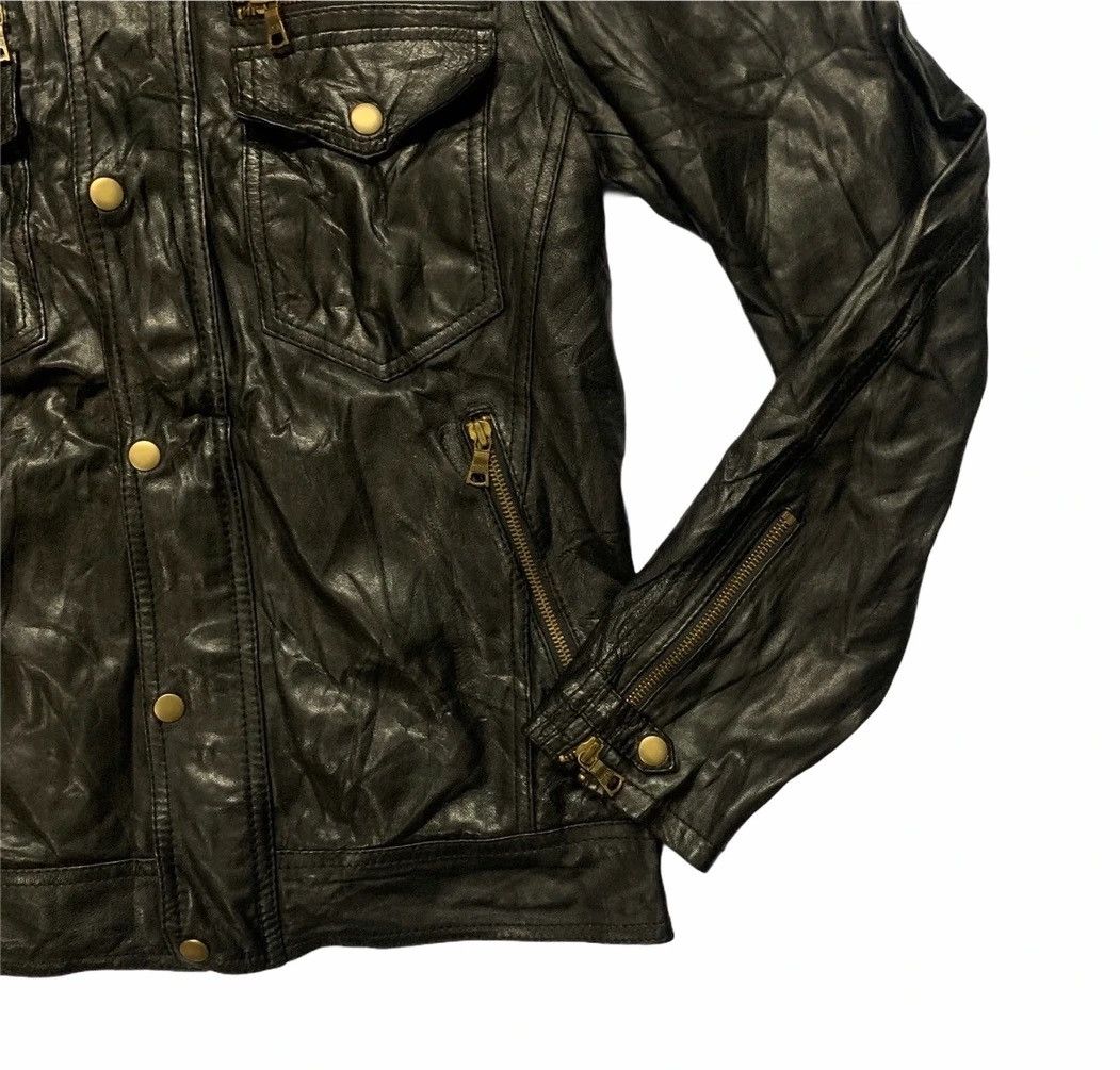 Genuine Leather × Japanese Brand × Leather House of Blues Biker Leather Jacket Size US M / EU 48-50 / 2 - 4 Thumbnail