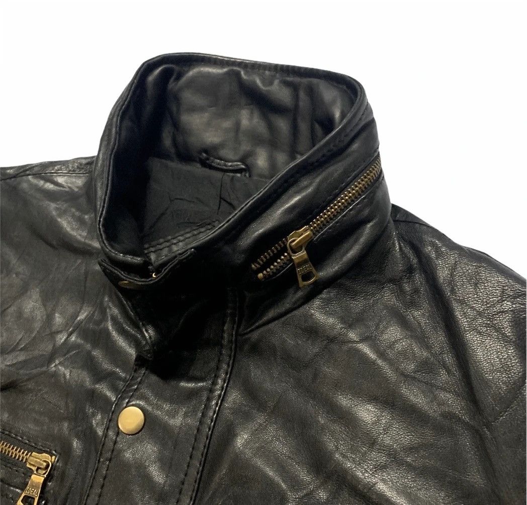 Genuine Leather × Japanese Brand × Leather House of Blues Biker Leather Jacket Size US M / EU 48-50 / 2 - 6 Thumbnail