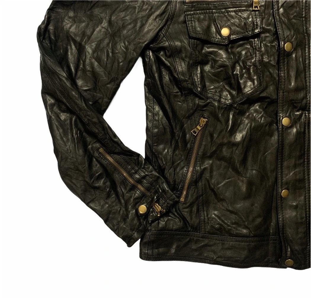 Genuine Leather × Japanese Brand × Leather House of Blues Biker Leather Jacket Size US M / EU 48-50 / 2 - 3 Thumbnail
