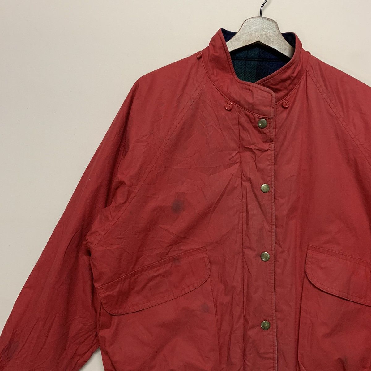 McGregor × Vintage Vintage Mc Gregor Reversable Check Plaid Bomber Jacket Size US M / EU 48-50 / 2 - 11 Thumbnail