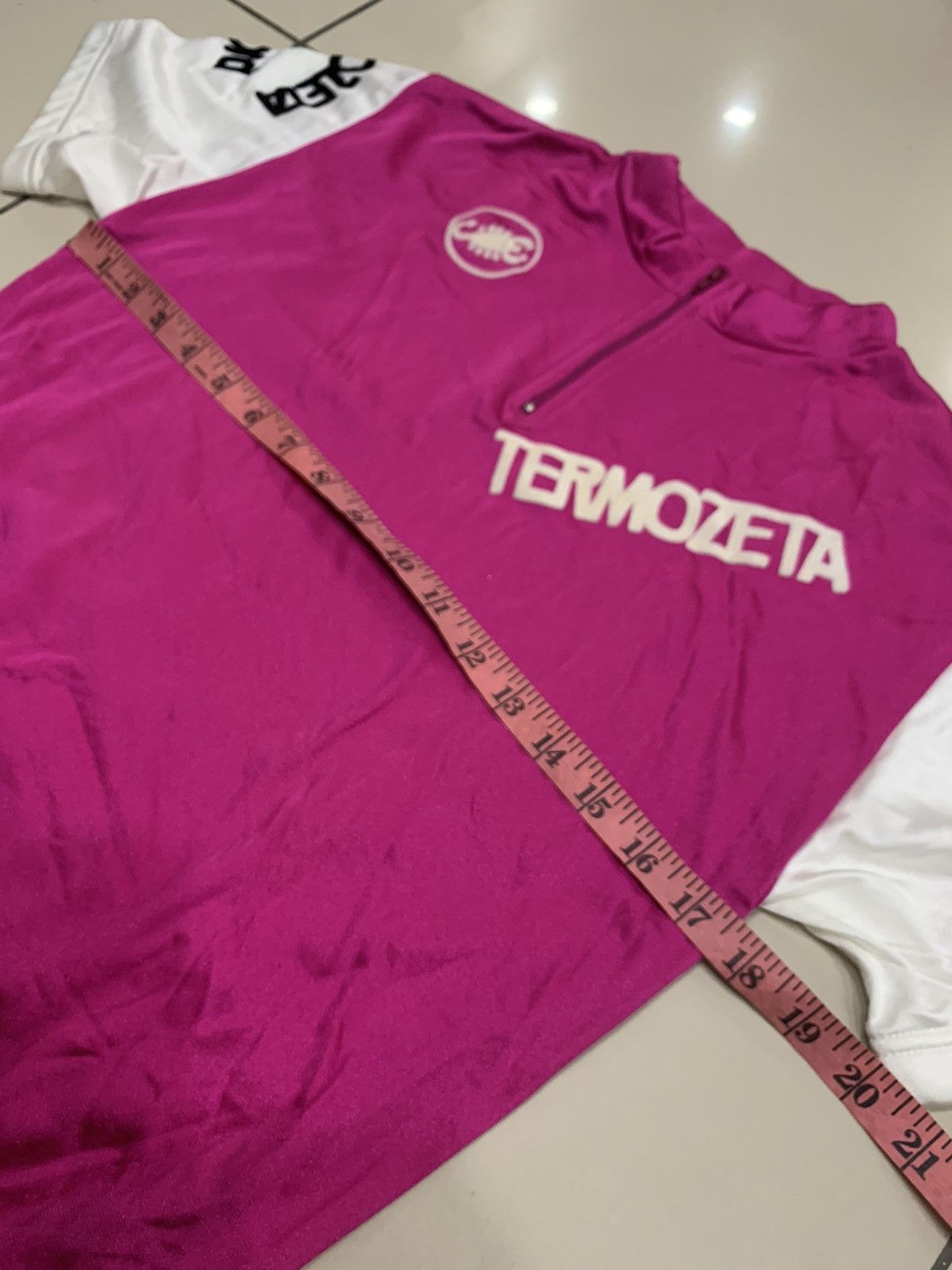 Vintage VINTAGE 1980s CASTELLI TERMOZETA GIRO D'ITALIA JERSEY Size US M / EU 48-50 / 2 - 4 Thumbnail