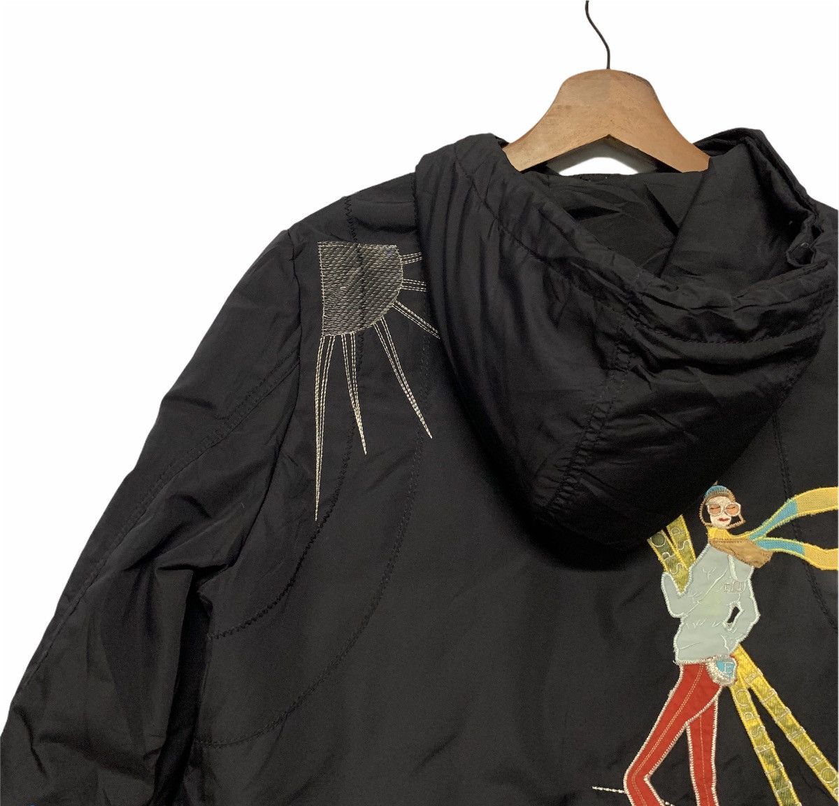 Designer × Japanese Brand Japanese Elle Sport Hooded Very RARE Embroidery Jacket Size US M / EU 48-50 / 2 - 8 Thumbnail