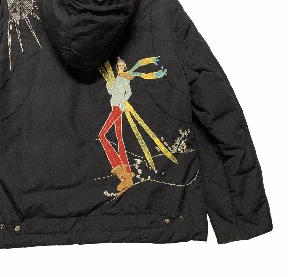 Designer × Japanese Brand Japanese Elle Sport Hooded Very RARE Embroidery Jacket Size US M / EU 48-50 / 2 - 9 Thumbnail