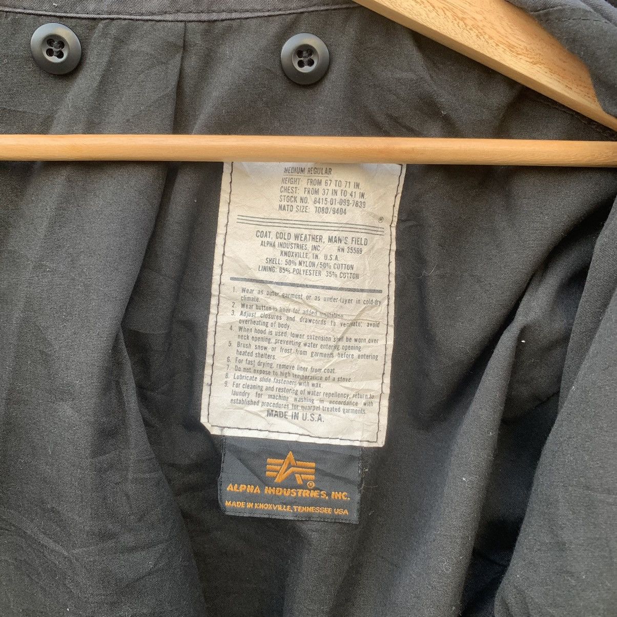 Alpha Industries M-61 Avirex Alpha Industries Field Jacket Made in U.S.A Size US M / EU 48-50 / 2 - 15 Thumbnail