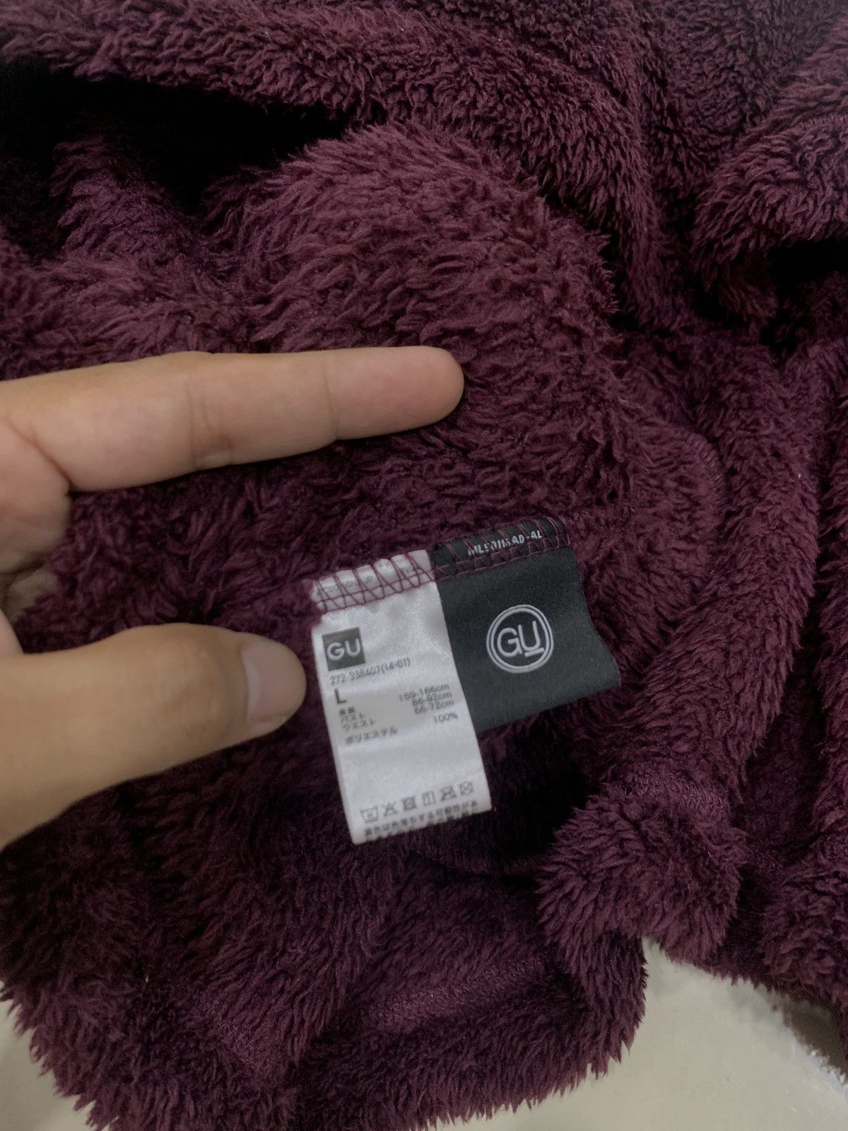GU × Japanese Brand × Undercover GU X UNDERCOVER TRIPLE HORNS FLEECE HOODIE Size US L / EU 52-54 / 3 - 6 Thumbnail