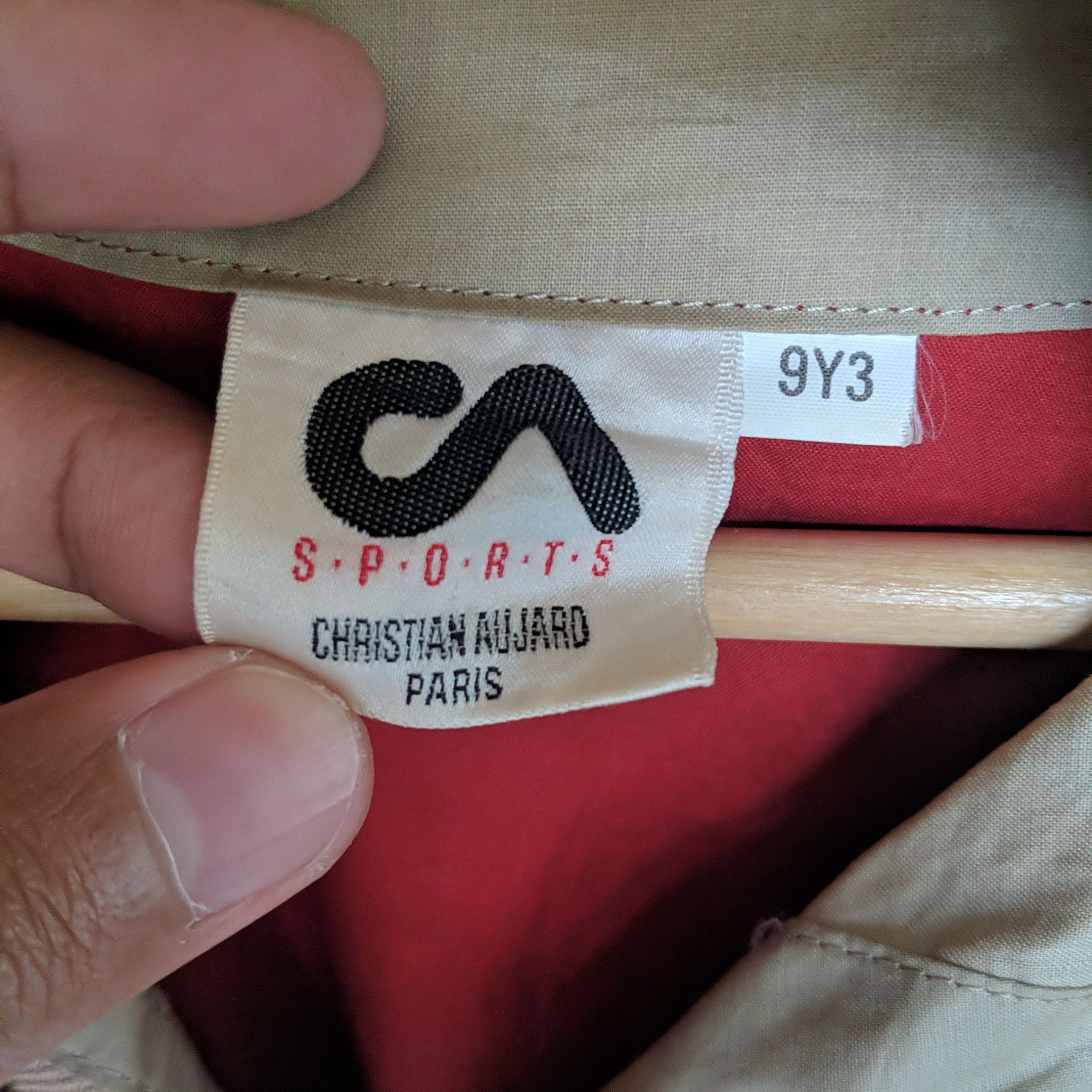 Japanese Brand Vintage Christian Aujard Sweater Sport Hoodies Size US M / EU 48-50 / 2 - 3 Thumbnail