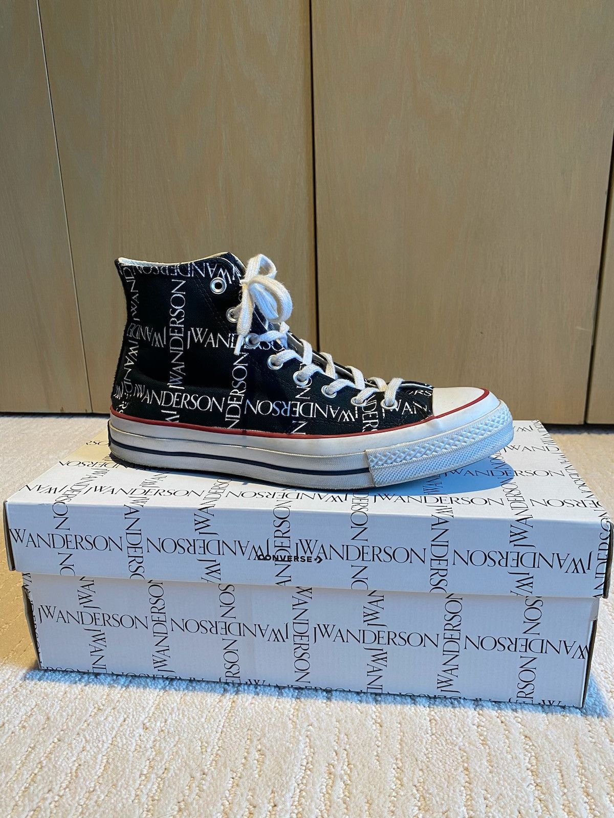 Converse jw anderson grailed sale