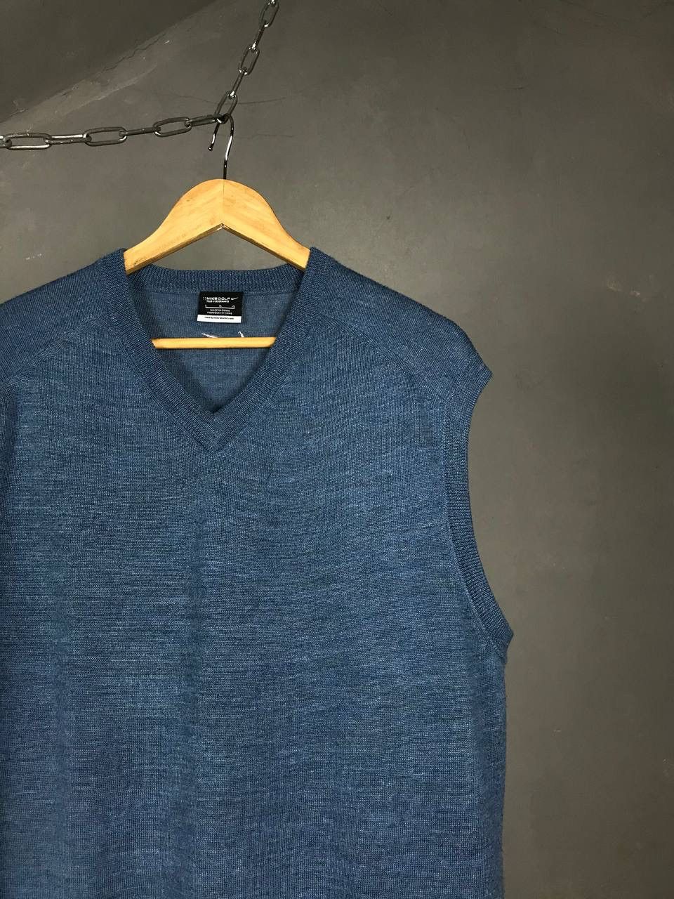 Nike Nike swoosh streetwear vintage wool vest Size US L / EU 52-54 / 3 - 2 Thumbnail