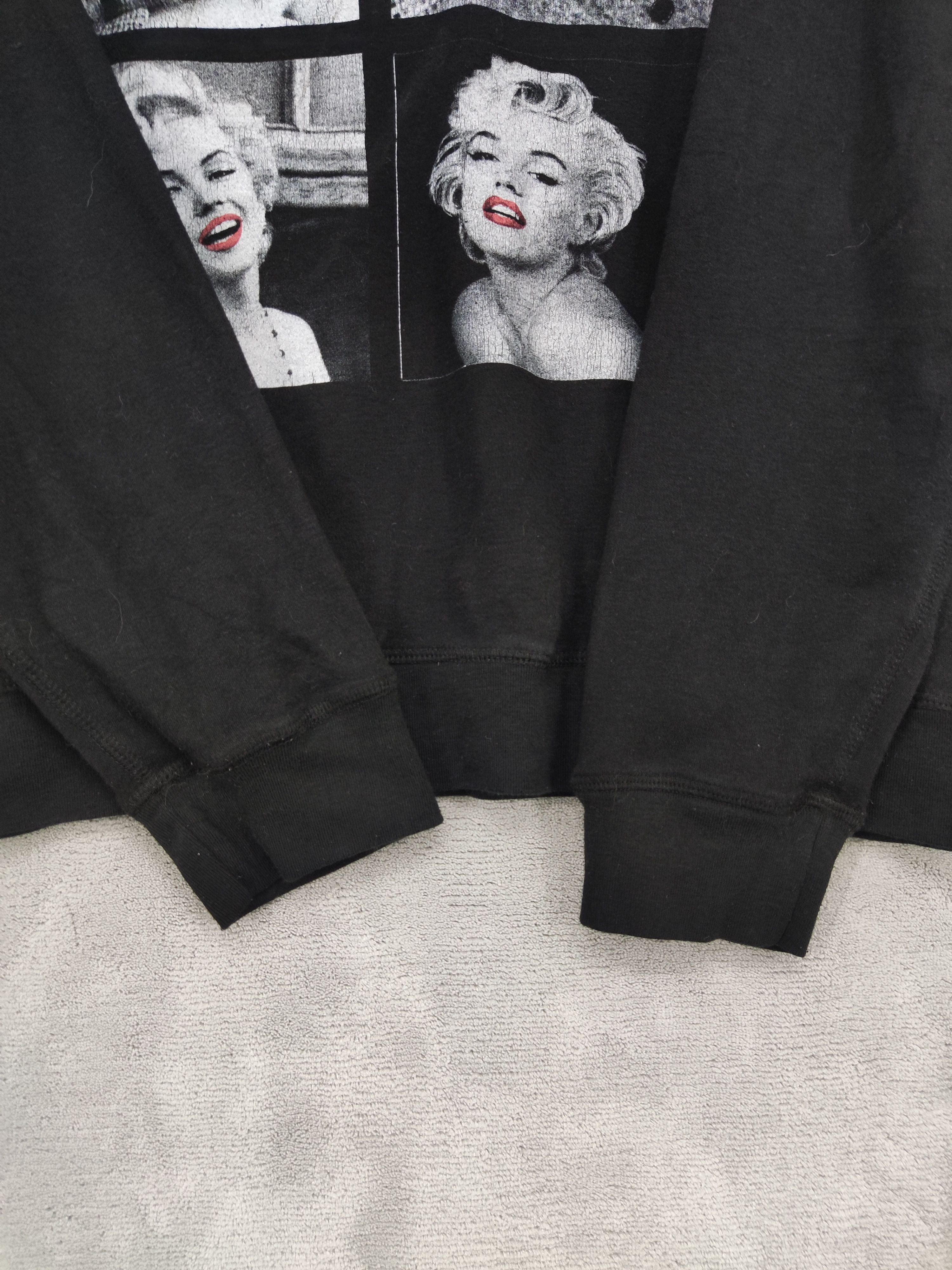 Band Tees Marilyn Monroe Reversible Sweatshirt Women Size M / US 6-8 / IT 42-44 - 9 Thumbnail