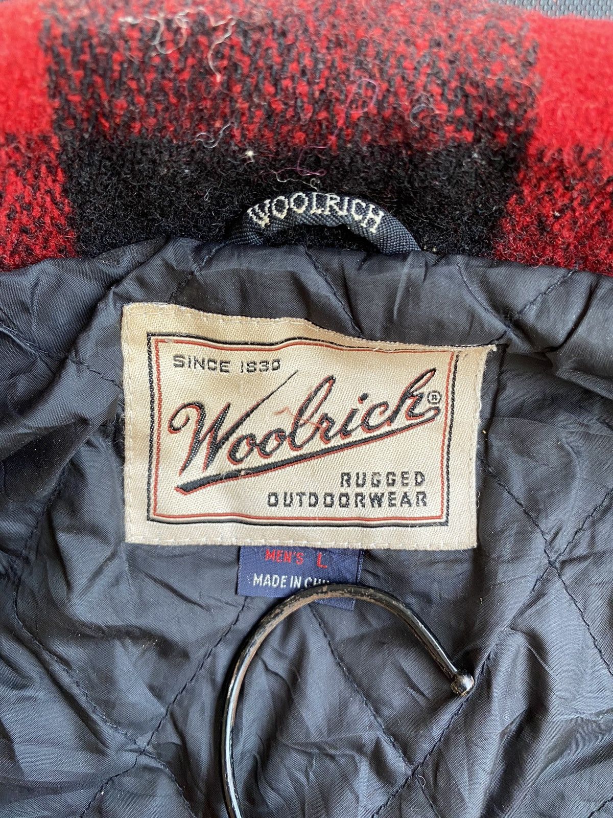 Woolrich Woolen Mills Woolrich Wool Jackets Check Plaid Size US L / EU 52-54 / 3 - 5 Thumbnail