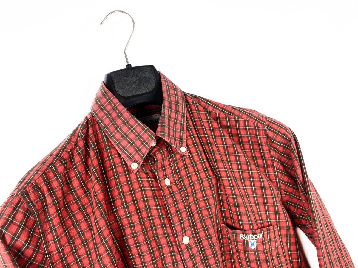 Barbour × Vintage vintage Barbour Shirt classic streetwear style casual 90s Size US M / EU 48-50 / 2 - 2 Thumbnail