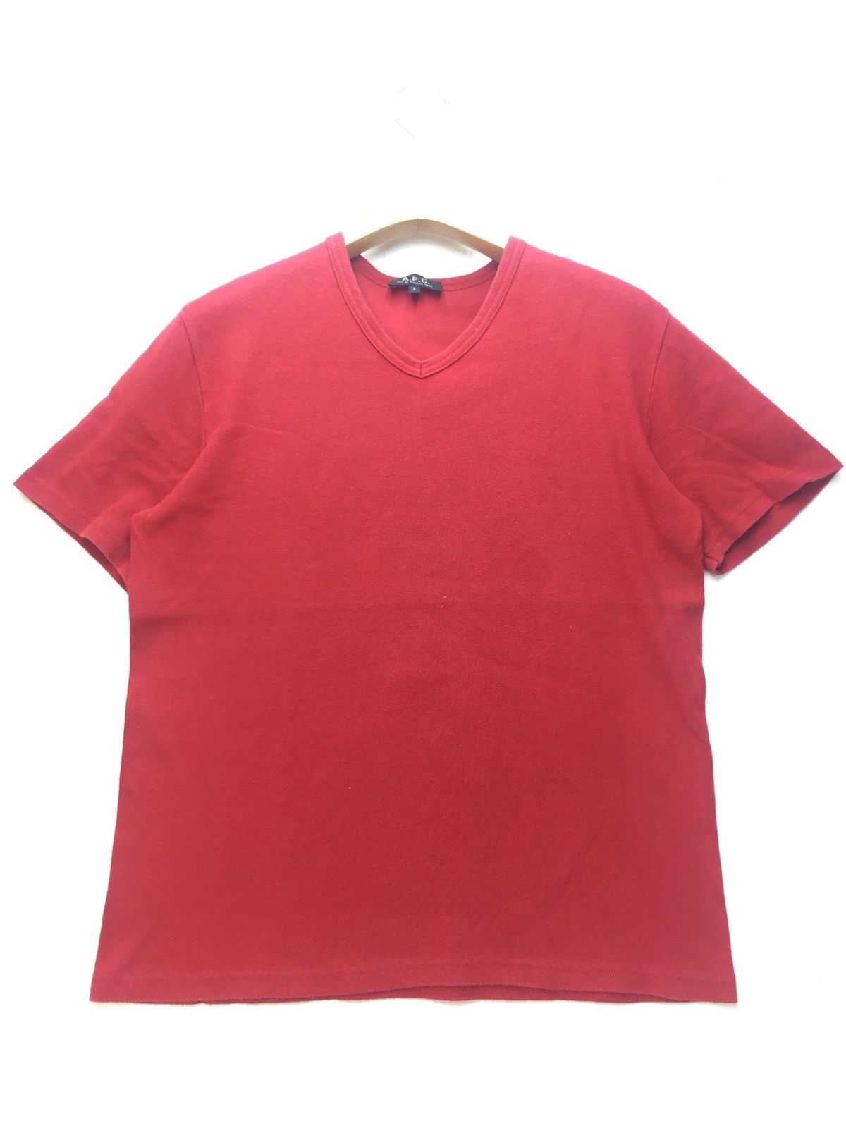 A.P.C. APC V Neck Design Made In Japan Size US M / EU 48-50 / 2 - 1 Thumbnail