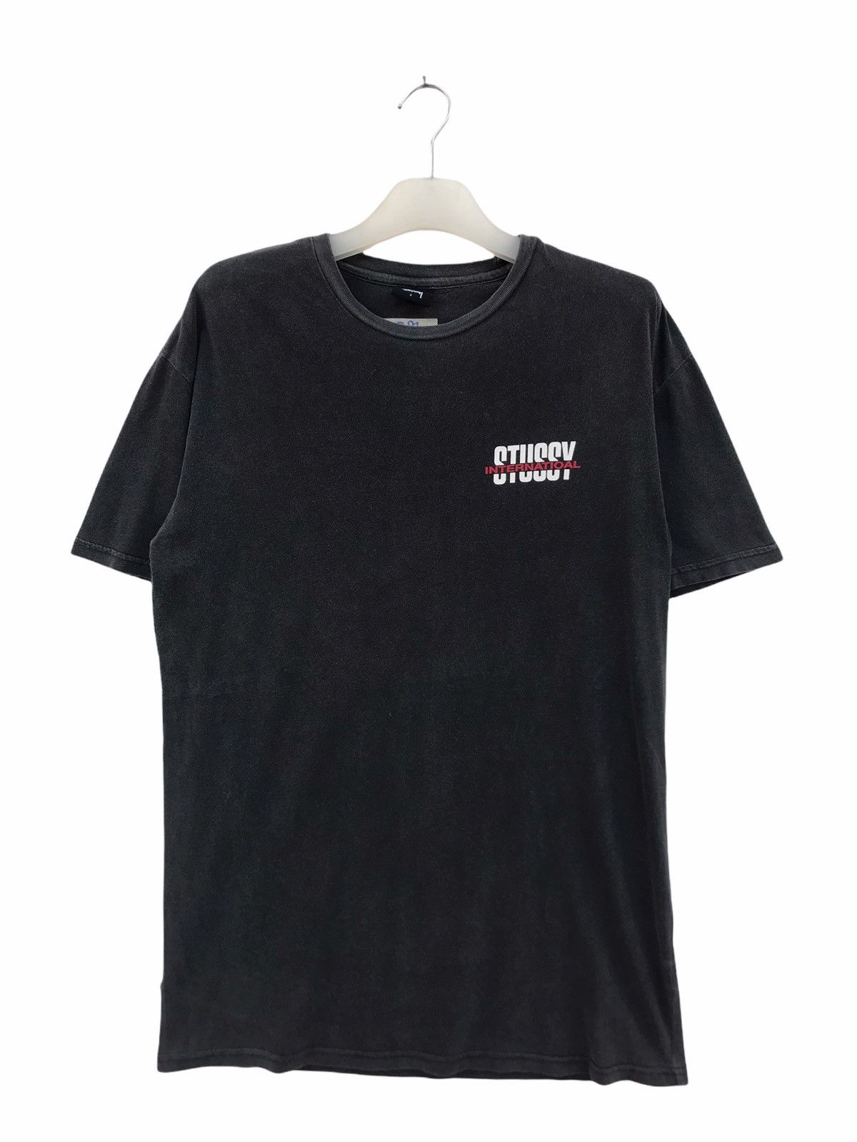 image of Stussy International Tees in Black, Men's (Size Medium)