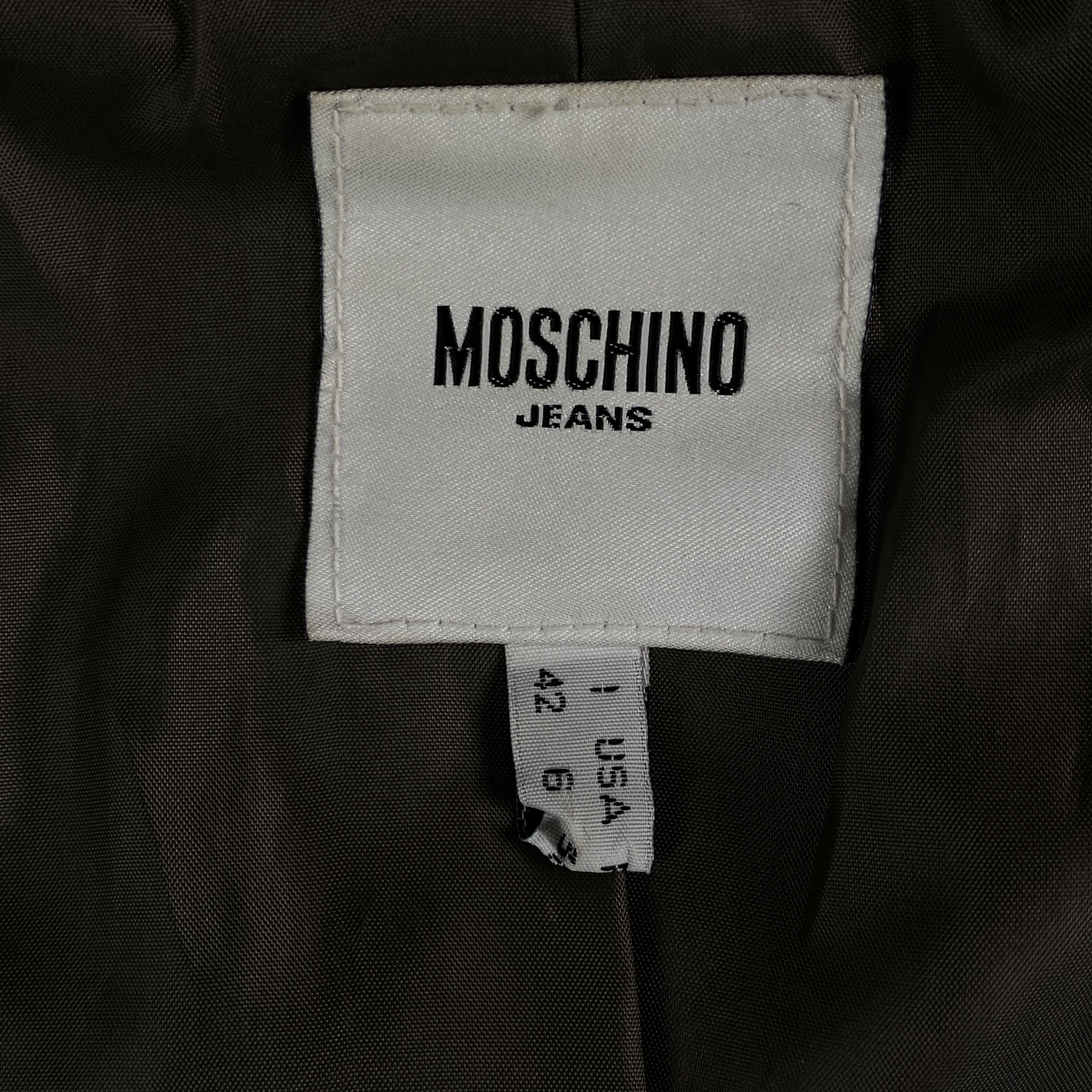 Moschino Womens Basic Jacket Moschino Jeans Size US 6 Size M / US 6-8 / IT 42-44 - 5 Thumbnail
