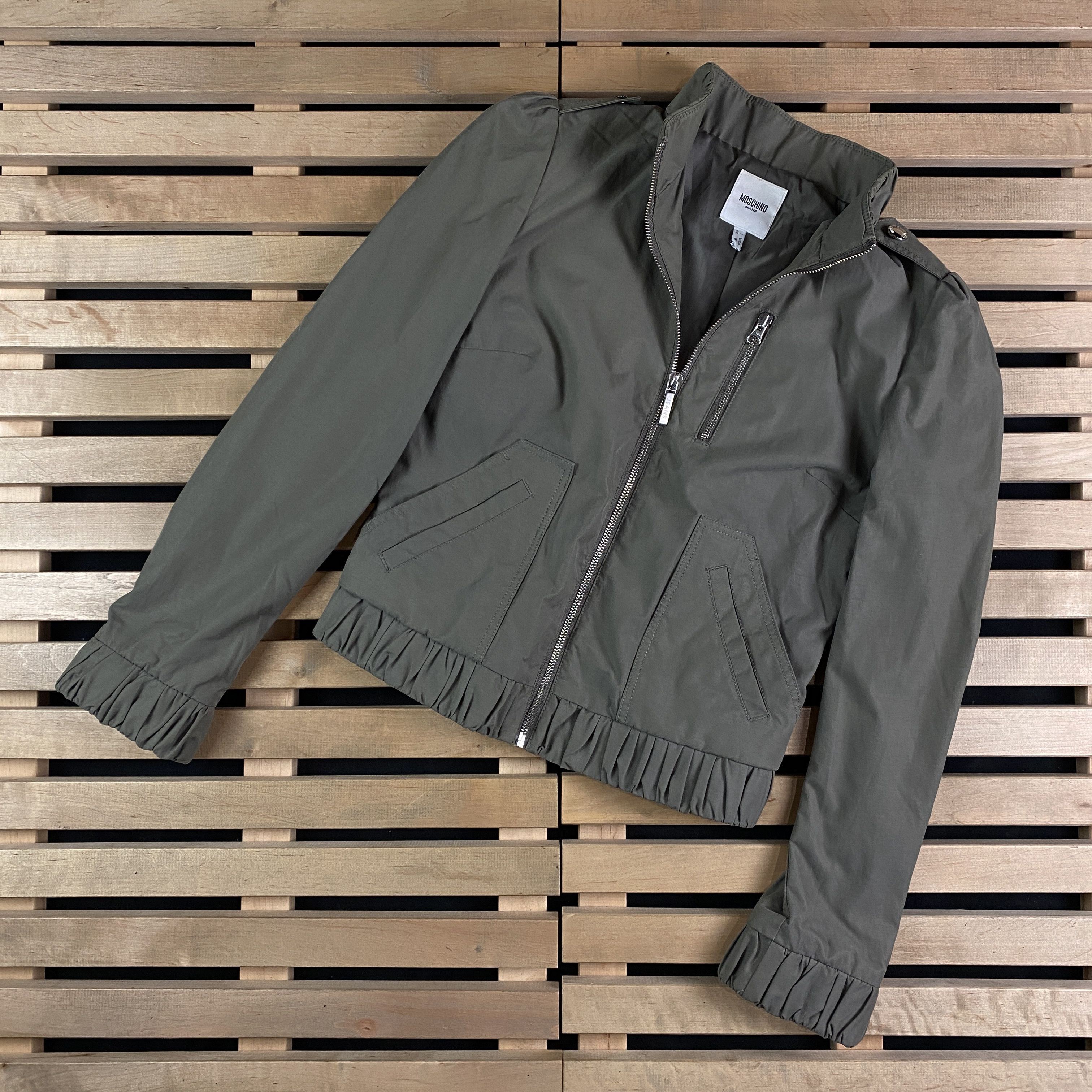 Moschino Womens Basic Jacket Moschino Jeans Size US 6 Size M / US 6-8 / IT 42-44 - 1 Thumbnail