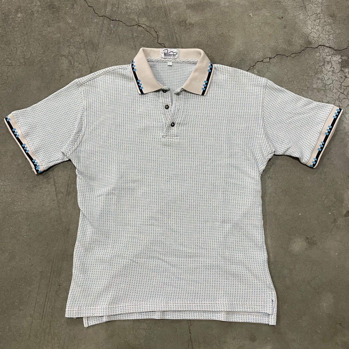 vintage USA aztec polo