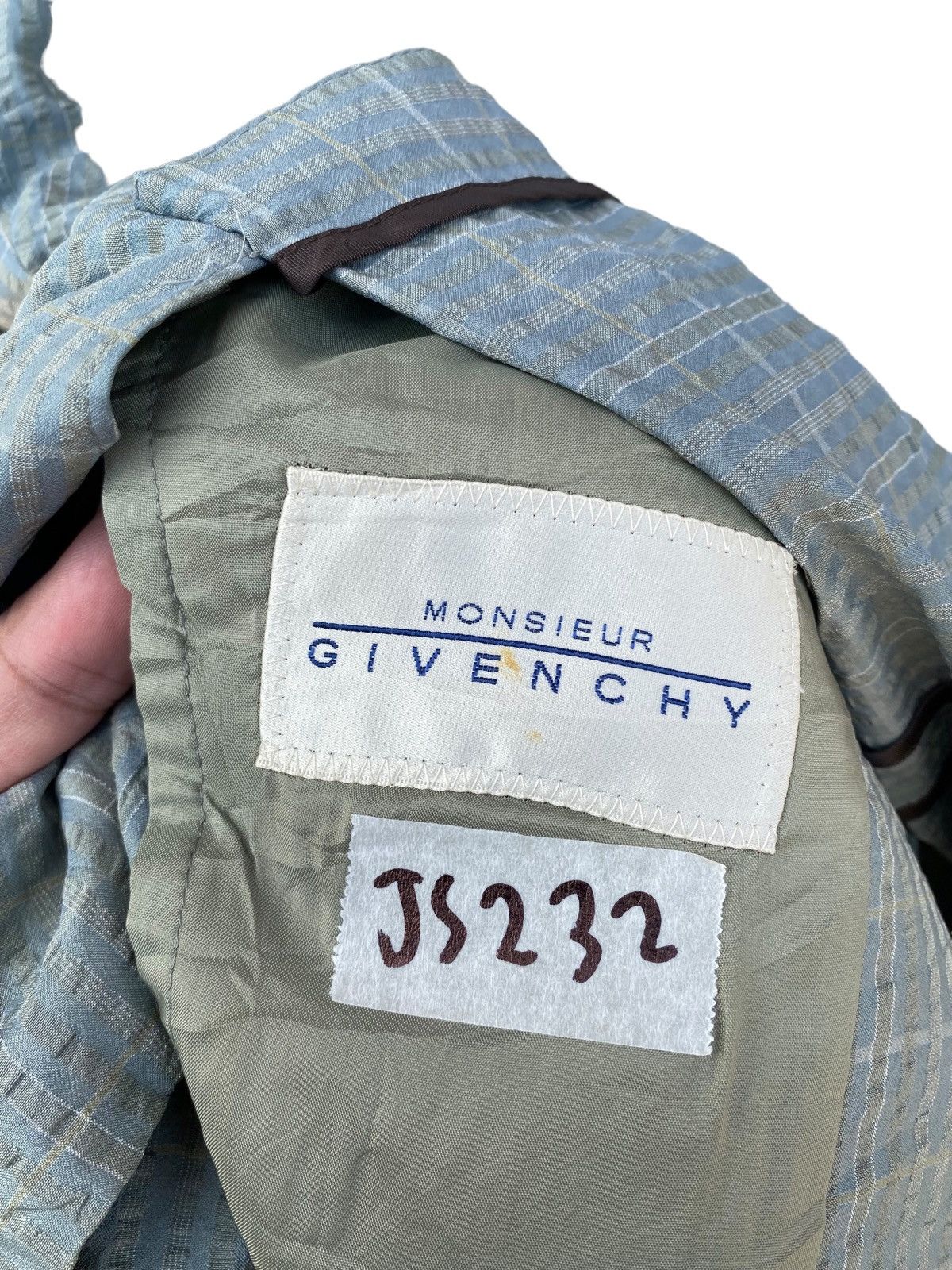 Givenchy Vintage Givenchy Monsieur Blazer Jacket Size 42R - 5 Thumbnail