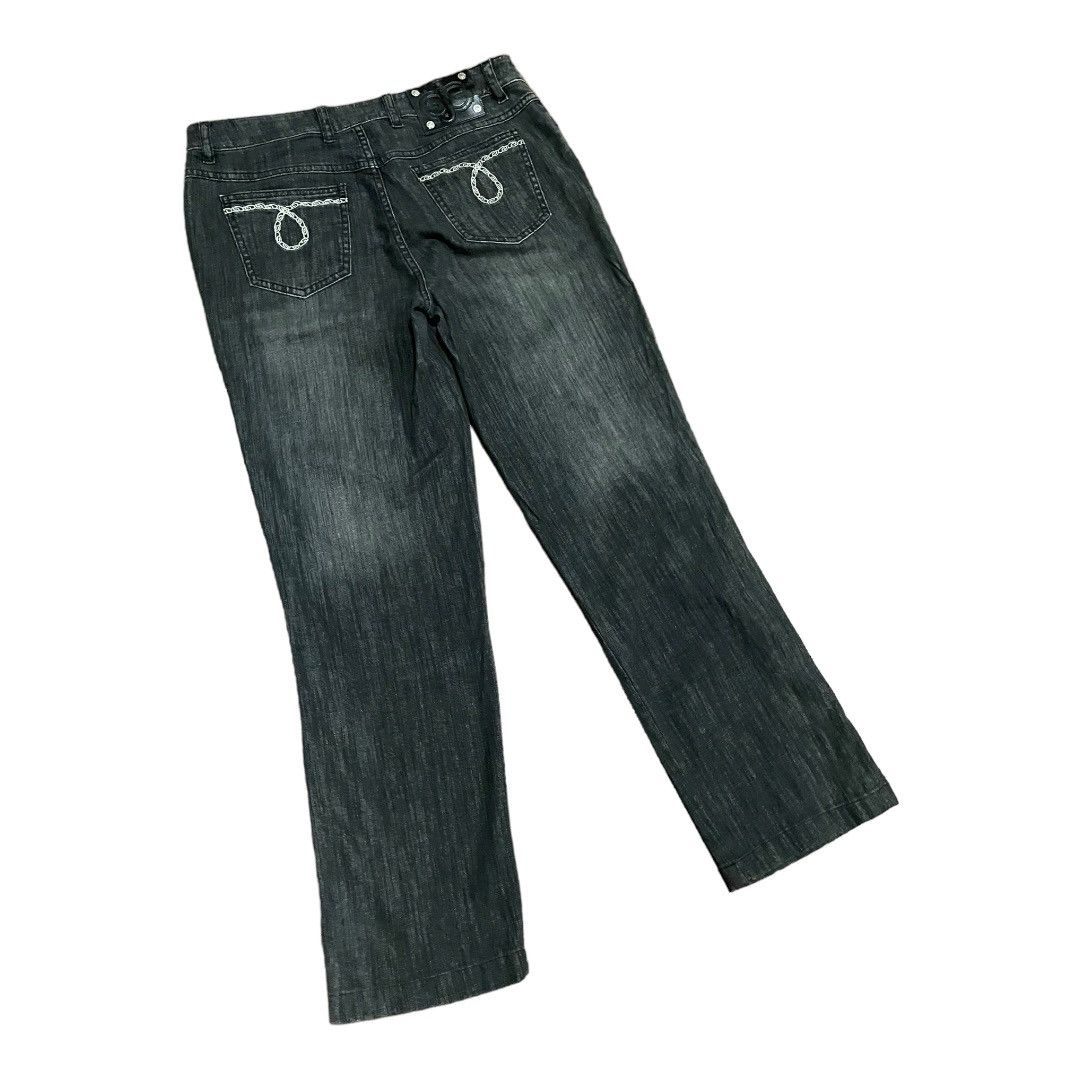 Designer × Escada × Escada Sport Rare🔥Escada Chain Linked Embroidered Vintage Jeans Size 32" / US 10 / IT 46 - 17 Thumbnail