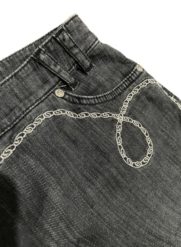 Designer × Escada × Escada Sport Rare🔥Escada Chain Linked Embroidered Vintage Jeans Size 32" / US 10 / IT 46 - 12 Thumbnail