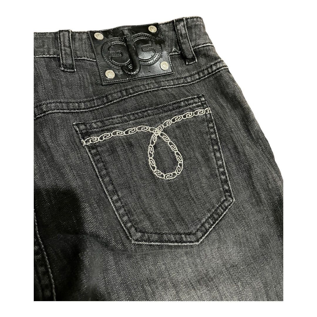Designer × Escada × Escada Sport Rare🔥Escada Chain Linked Embroidered Vintage Jeans Size 32" / US 10 / IT 46 - 15 Thumbnail