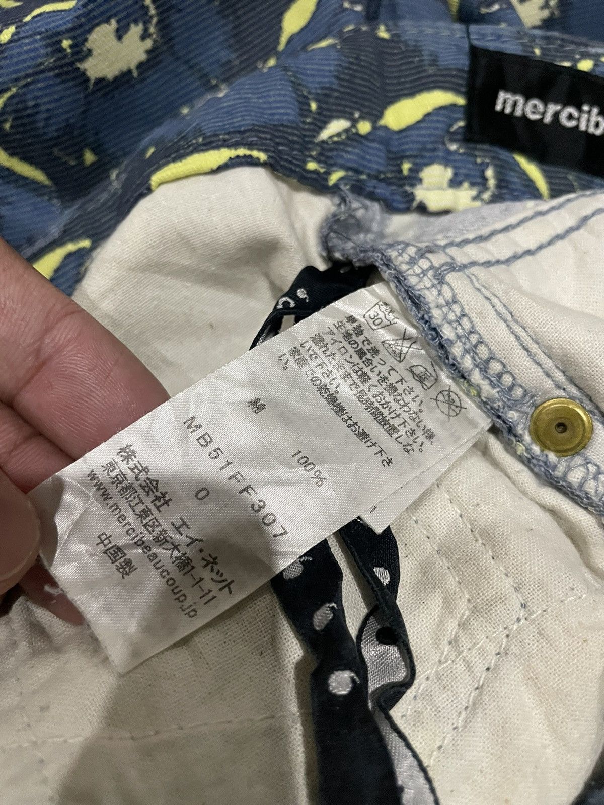 Issey Miyake Mercibeaucoup Issey Miyake Drop Crotch Iconic Fashion Size US 29 - 22 Thumbnail