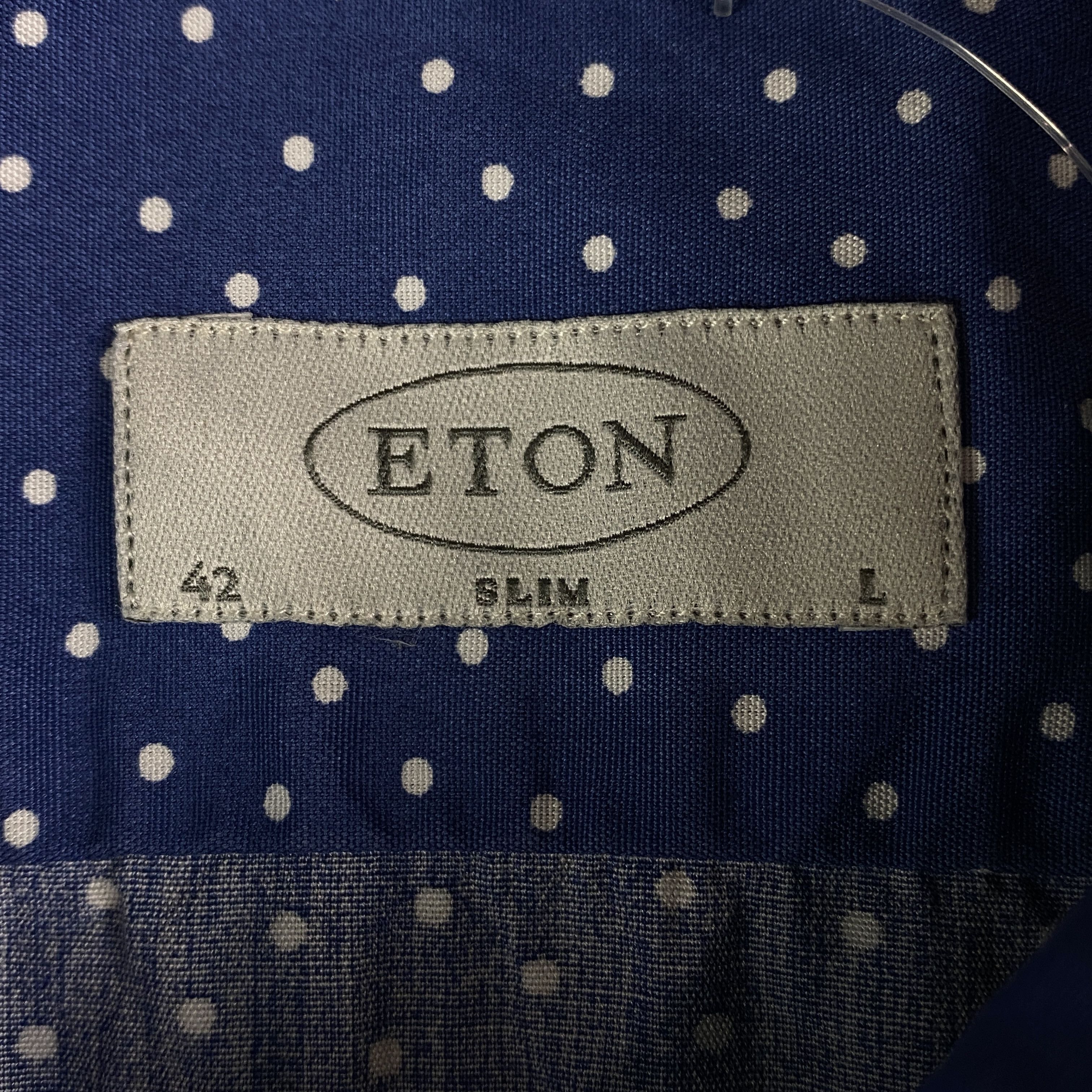 Eton Mens Shirt Long Sleeve Eton Size L Size US L / EU 52-54 / 3 - 4 Thumbnail