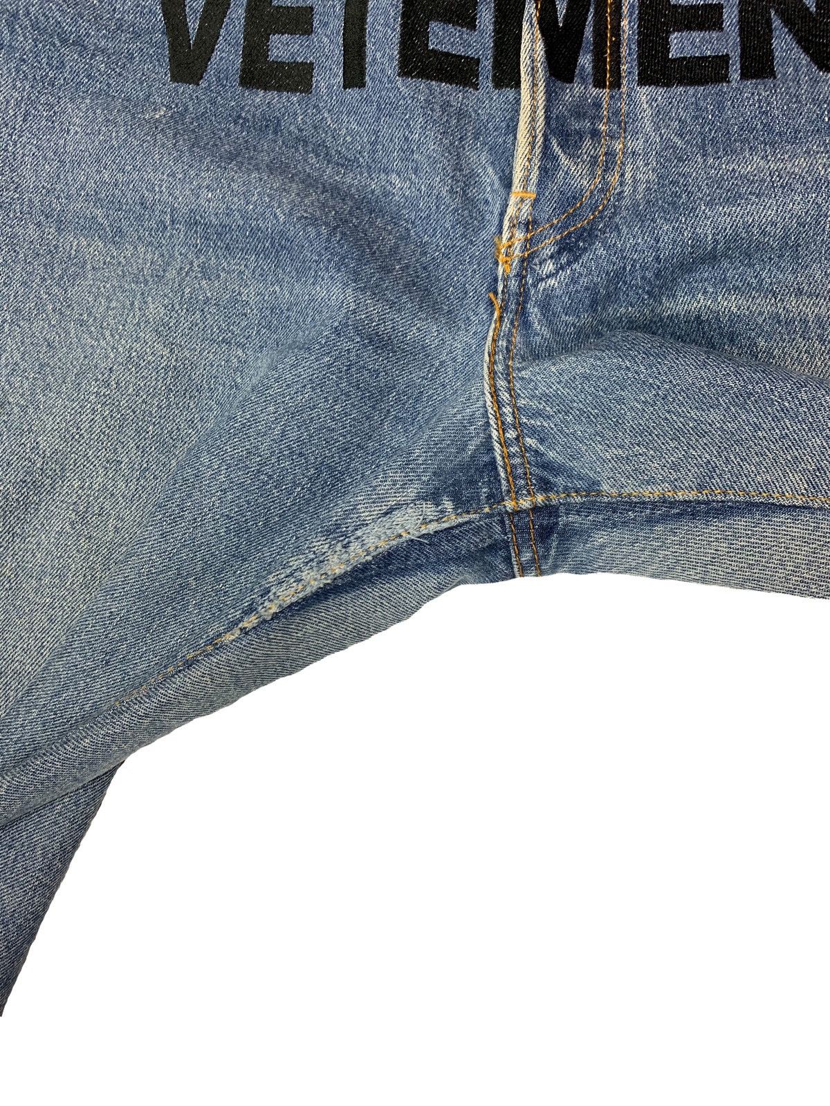 Vetements Vetements Levi’s Logo Jeans Size US 30 / EU 46 - 5 Thumbnail