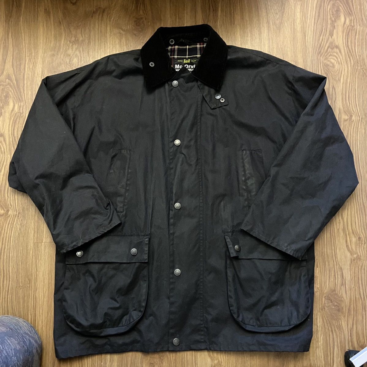 Vintage Mc Orvis/Barbour Waxed Jacket Classic British