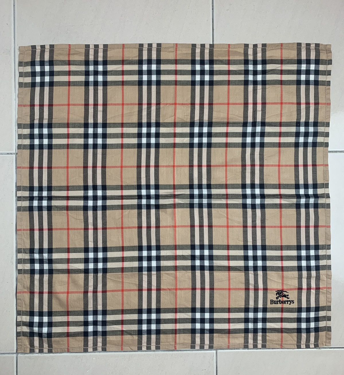 Burberry Burberry Nova Check Handkechief Pocketsquares Size ONE SIZE - 3 Thumbnail