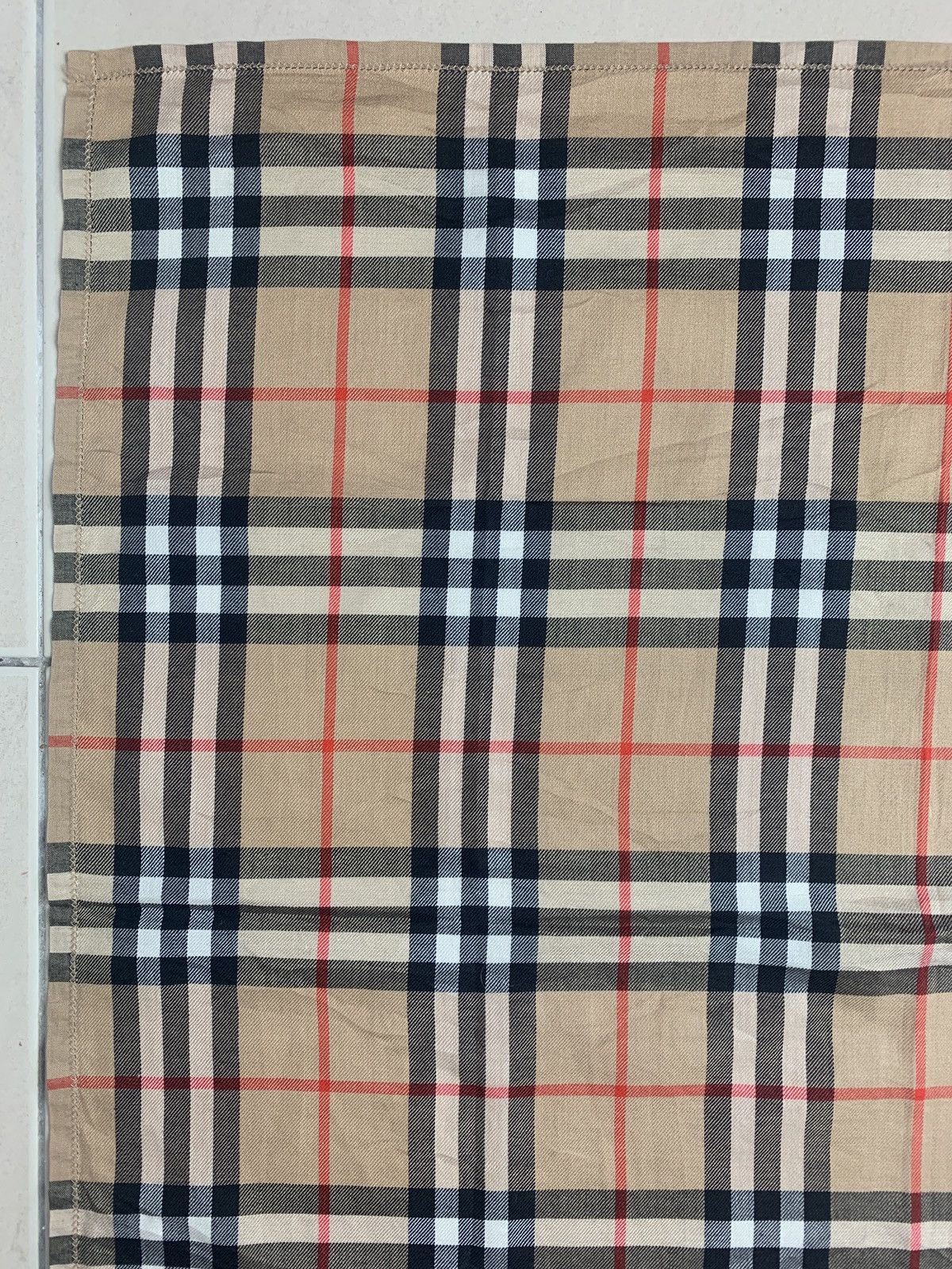 Burberry Burberry Nova Check Handkechief Pocketsquares Size ONE SIZE - 6 Thumbnail