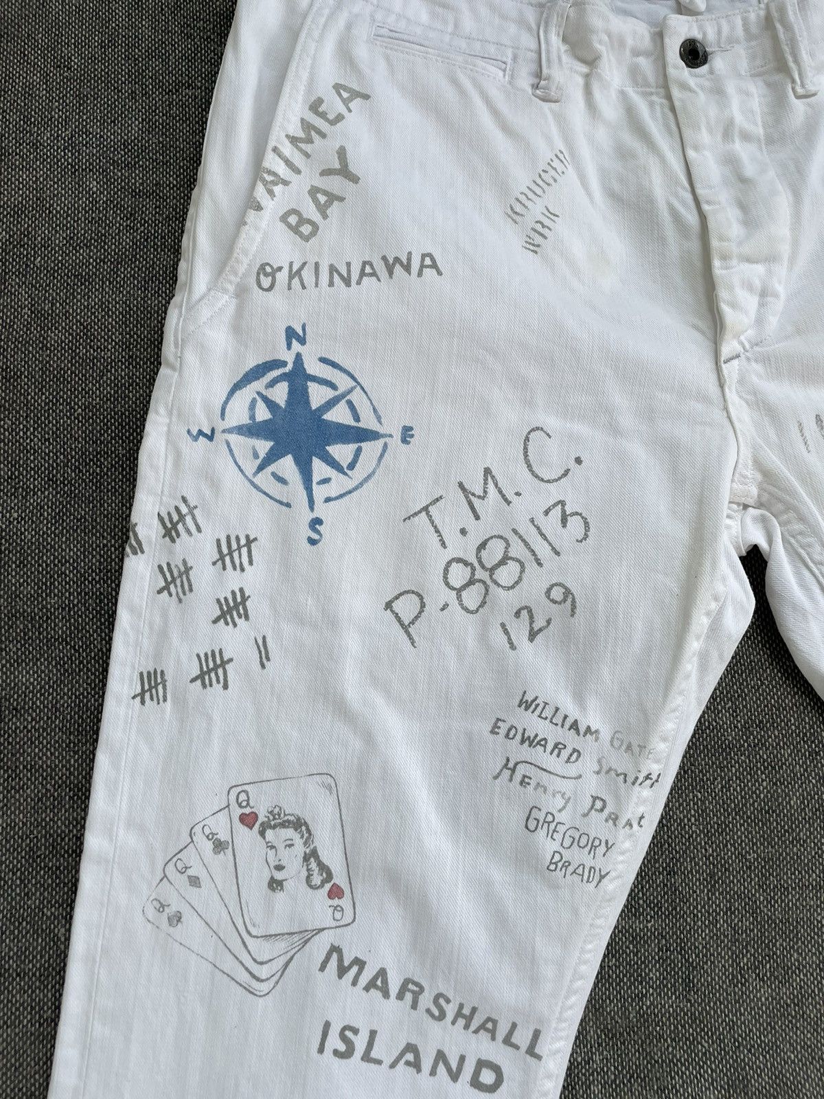 Polo Ralph Lauren Polo Ralph Lauren Art Design Chino Pants Size US 34 / EU 50 - 3 Thumbnail