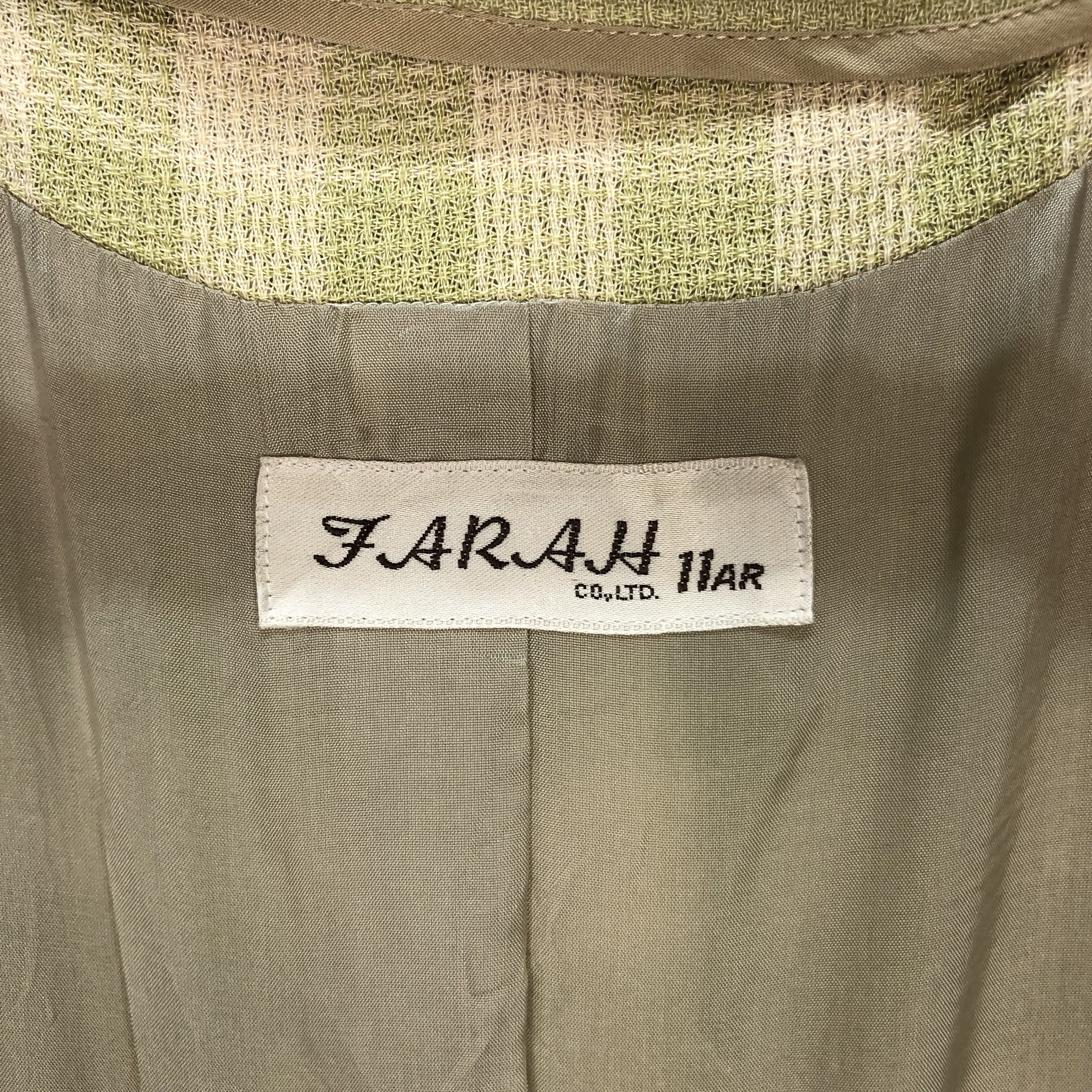 Farah VINTAGE FARAH CHECKED CROP JACKET #5604-200 Size S / US 4 / IT 40 - 8 Thumbnail