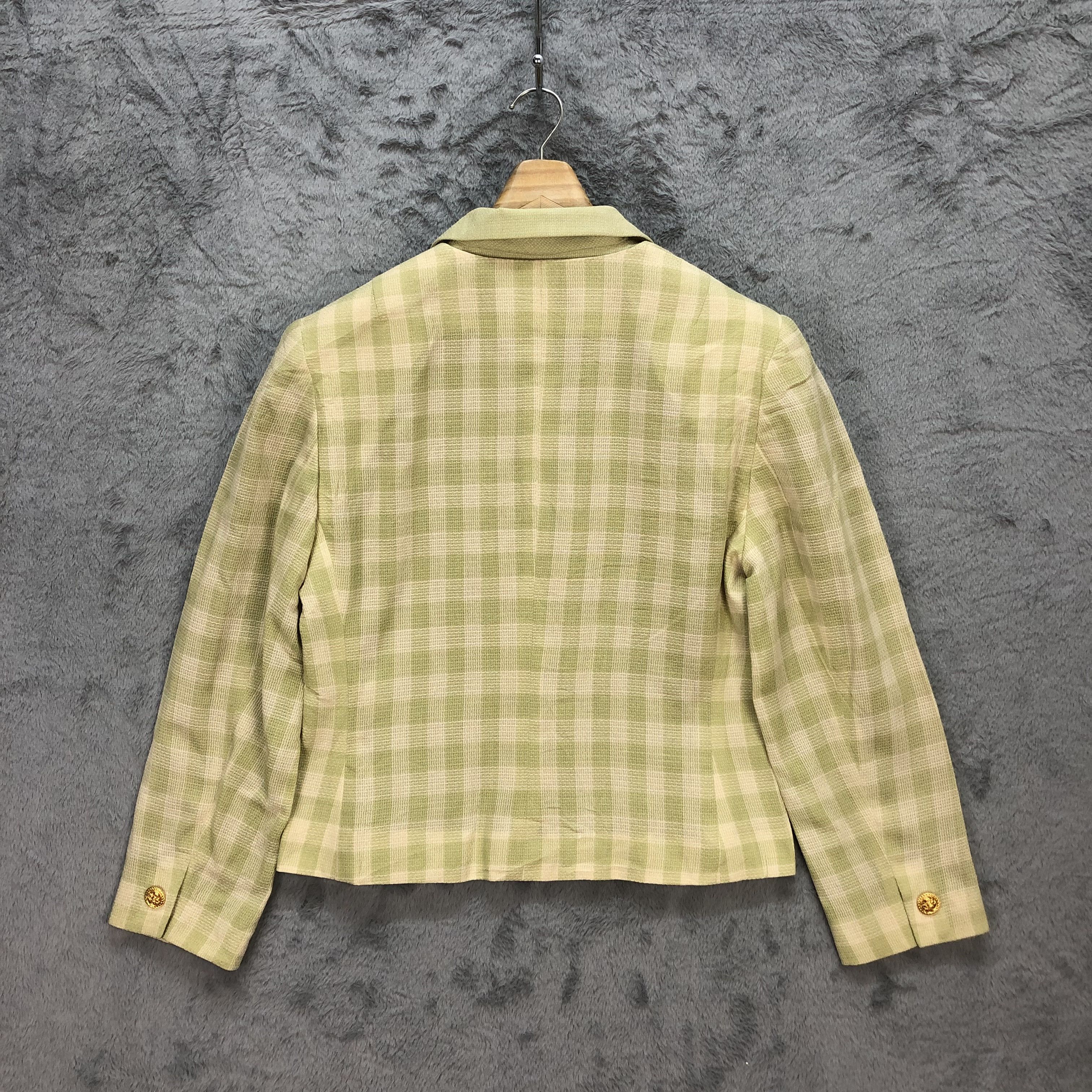 Farah VINTAGE FARAH CHECKED CROP JACKET #5604-200 Size S / US 4 / IT 40 - 11 Thumbnail