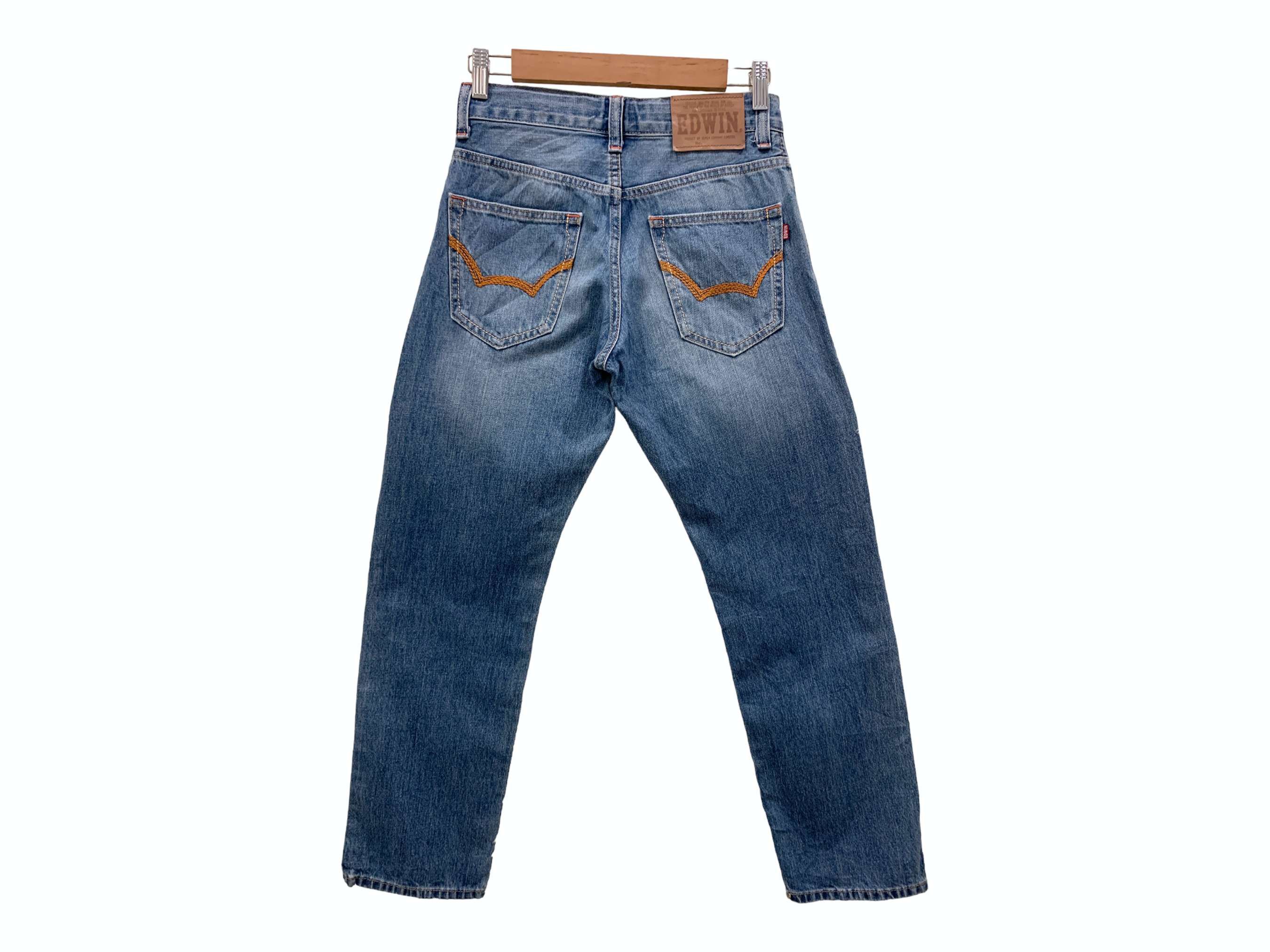 image of Edwin x Rockers Light Wash Japanese American Grunge Jeans in Blue, Women's (Size 26)