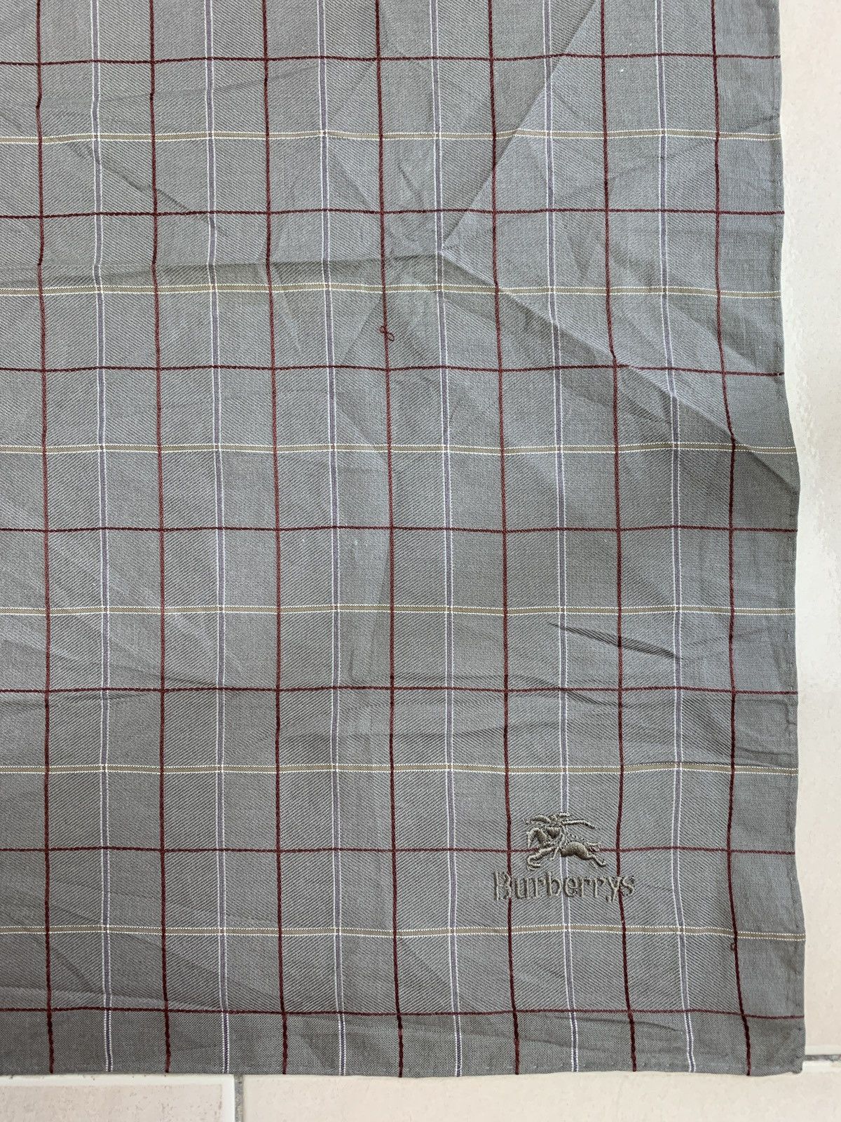 Designer Burberrys Handkerchief Pocketsquares Size ONE SIZE - 4 Thumbnail