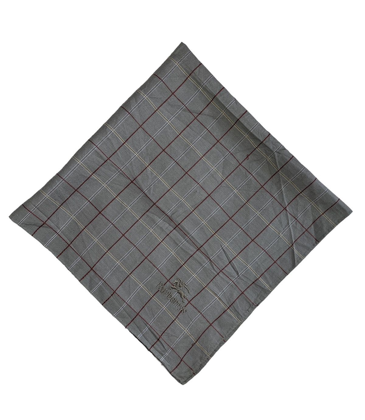 Designer Burberrys Handkerchief Pocketsquares Size ONE SIZE - 1 Thumbnail