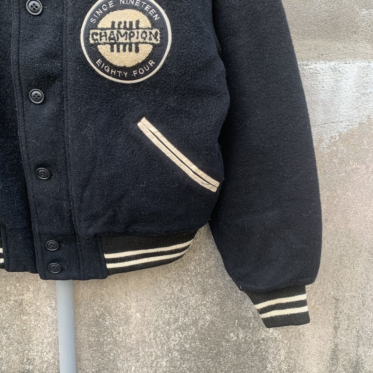 BIGI × Vintage SEND OFFER📌90’s Just Bigi MembeSpellOut Wool Varsity Jacket Size US M / EU 48-50 / 2 - 5 Thumbnail