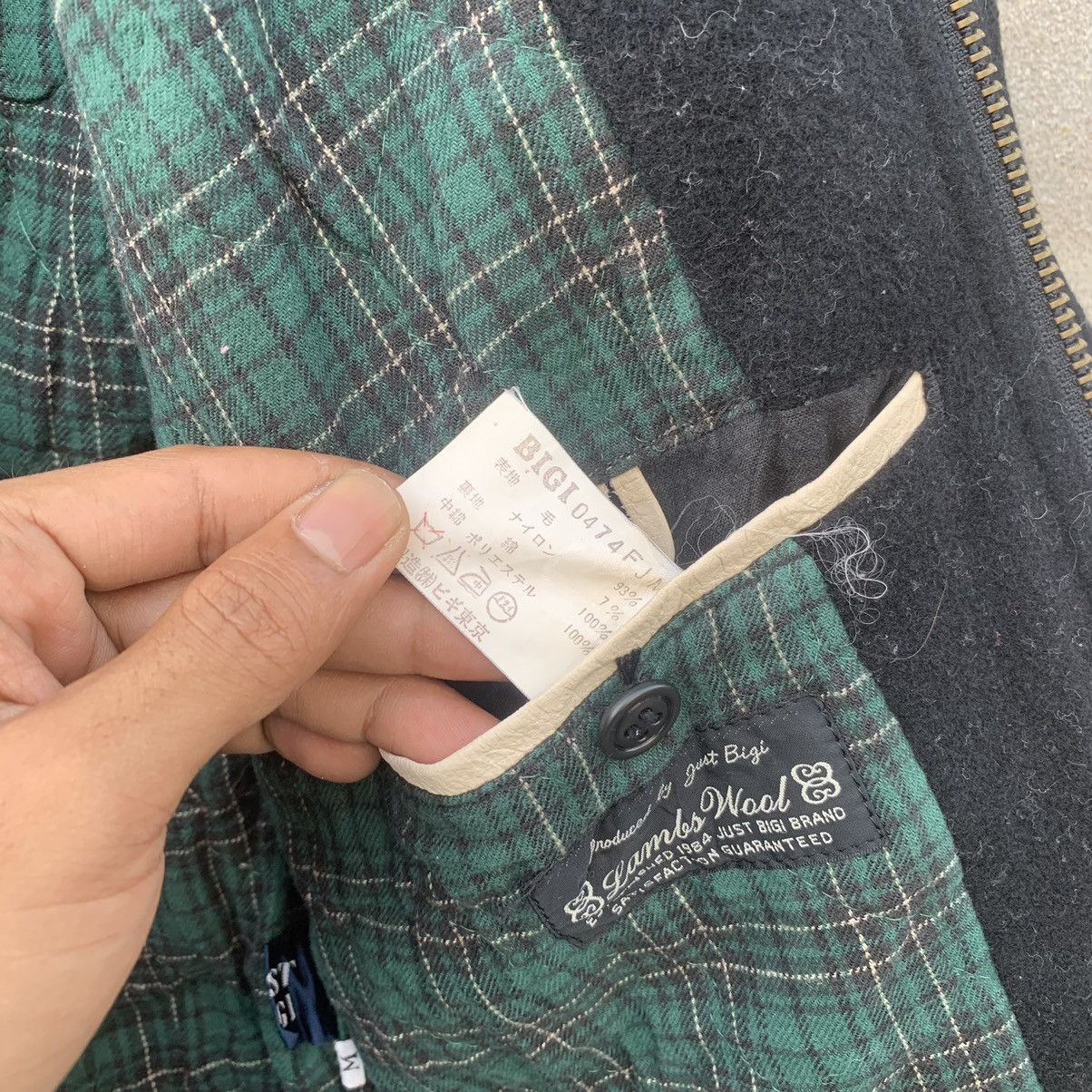 BIGI × Vintage SEND OFFER📌90’s Just Bigi MembeSpellOut Wool Varsity Jacket Size US M / EU 48-50 / 2 - 16 Thumbnail