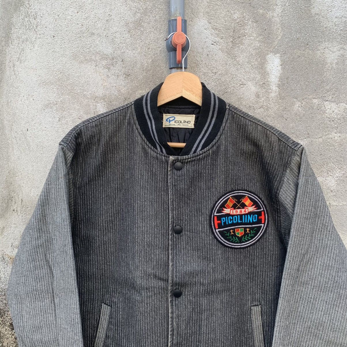 Japanese Brand Vintage Picolino Varsity Jacket Size US M / EU 48-50 / 2 - 2 Thumbnail