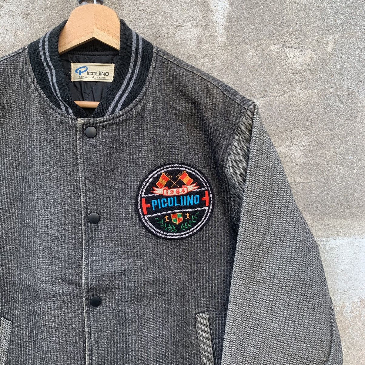 Japanese Brand Vintage Picolino Varsity Jacket Size US M / EU 48-50 / 2 - 3 Thumbnail