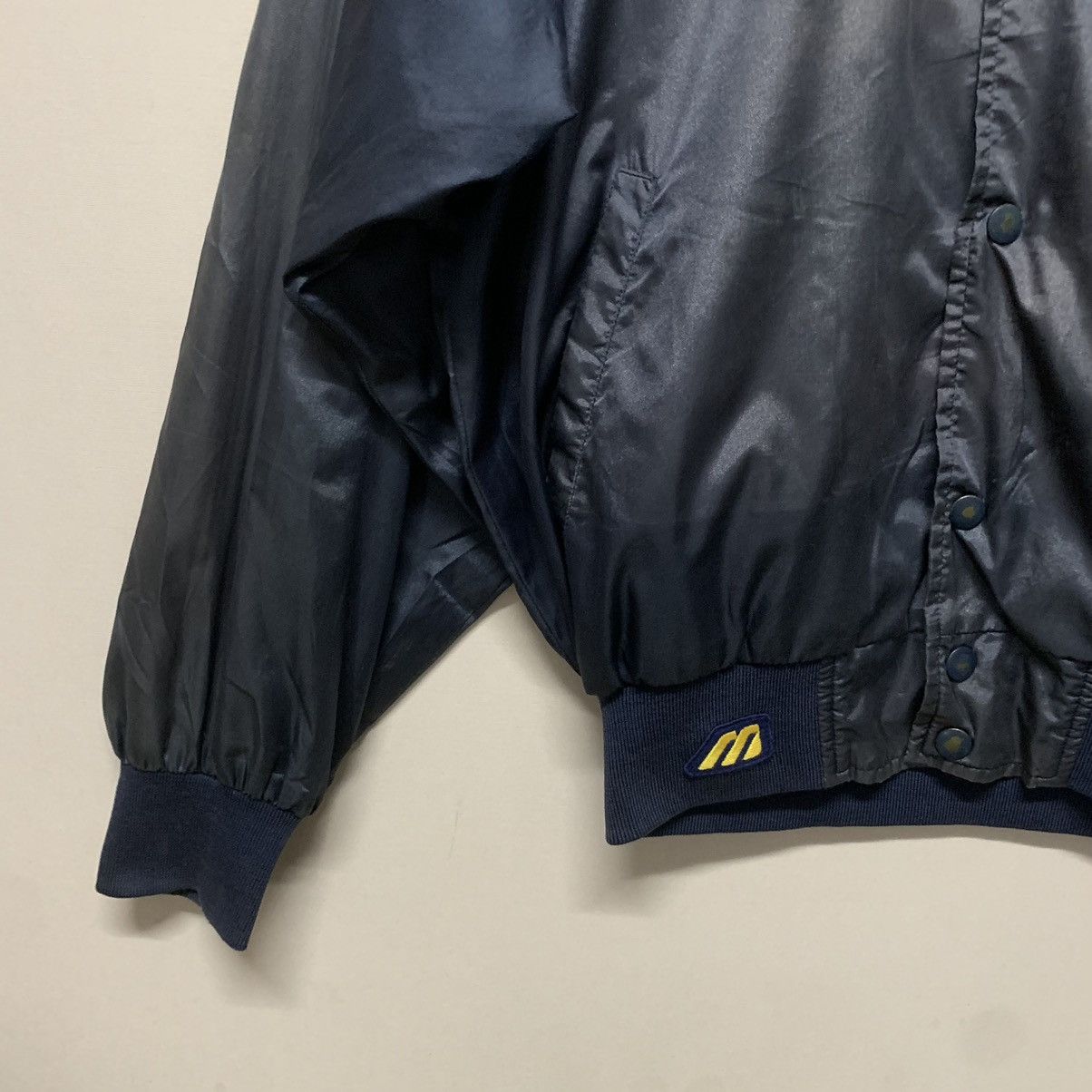 Mizuno × Vintage Vintage 90s Mizuno Button Ups Sportswear Varsity Jacket Size US M / EU 48-50 / 2 - 3 Thumbnail