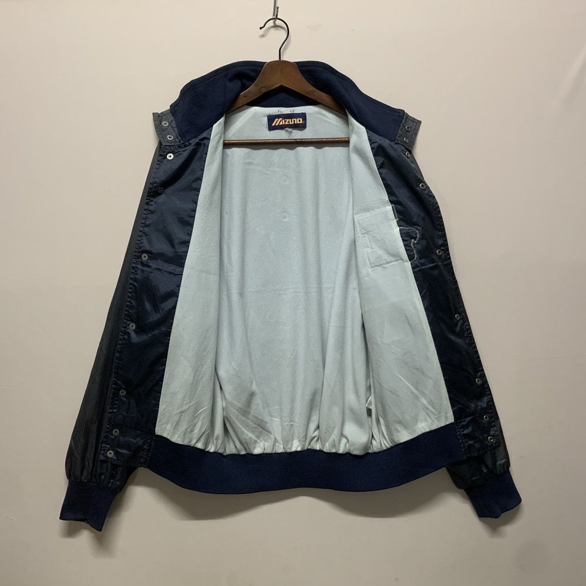 Mizuno × Vintage Vintage 90s Mizuno Button Ups Sportswear Varsity Jacket Size US M / EU 48-50 / 2 - 6 Thumbnail