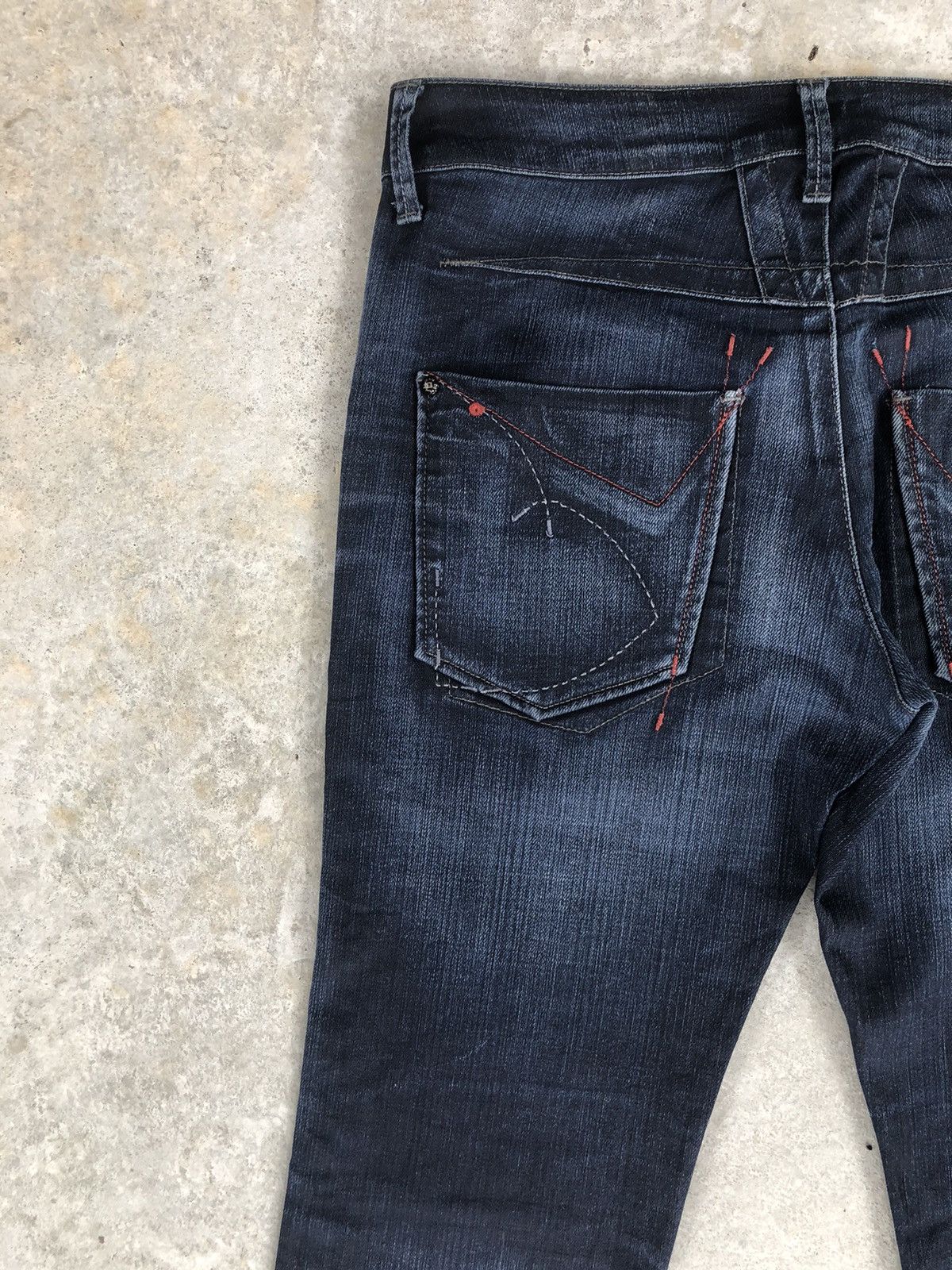 Marithe + Francois Girbaud Marithe Francois Girbaud Distressed Jeans Size US 34 / EU 50 - 9 Thumbnail