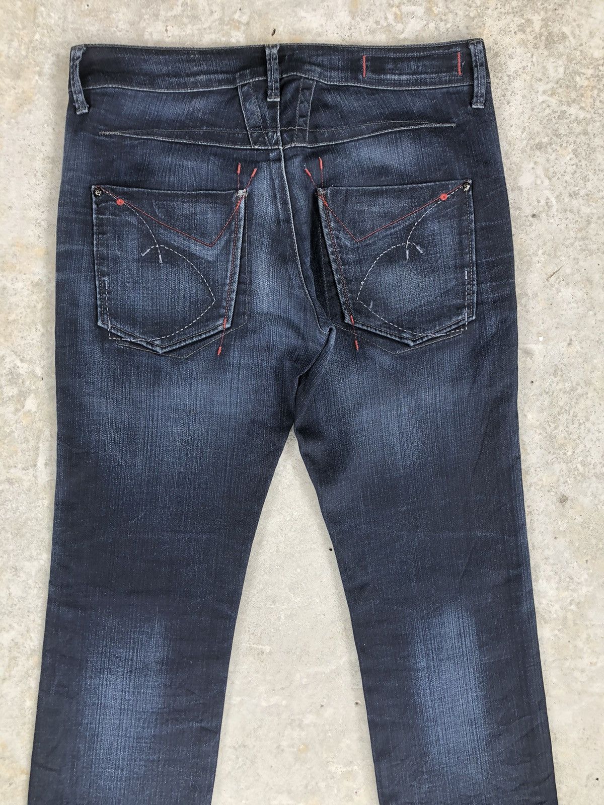Marithe + Francois Girbaud Marithe Francois Girbaud Distressed Jeans Size US 34 / EU 50 - 8 Thumbnail