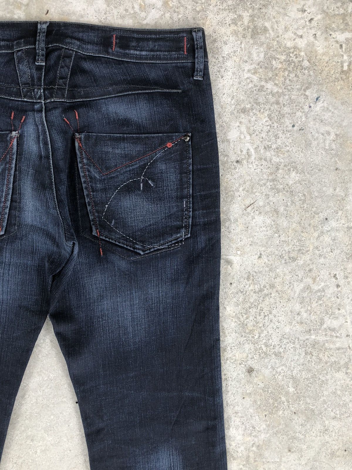 Marithe + Francois Girbaud Marithe Francois Girbaud Distressed Jeans Size US 34 / EU 50 - 10 Thumbnail