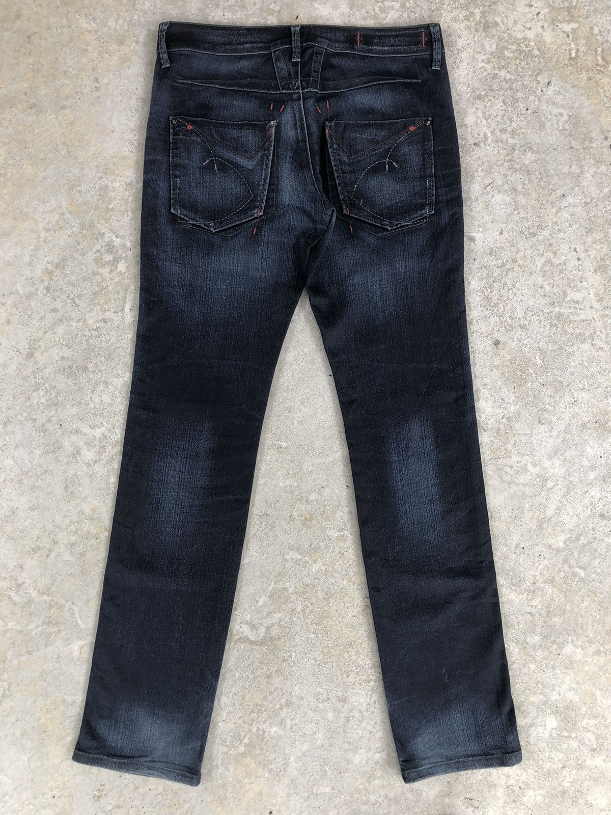 Marithe + Francois Girbaud Marithe Francois Girbaud Distressed Jeans Size US 34 / EU 50 - 2 Thumbnail