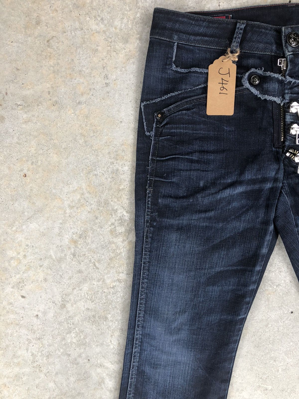 Marithe + Francois Girbaud Marithe Francois Girbaud Distressed Jeans Size US 34 / EU 50 - 4 Thumbnail