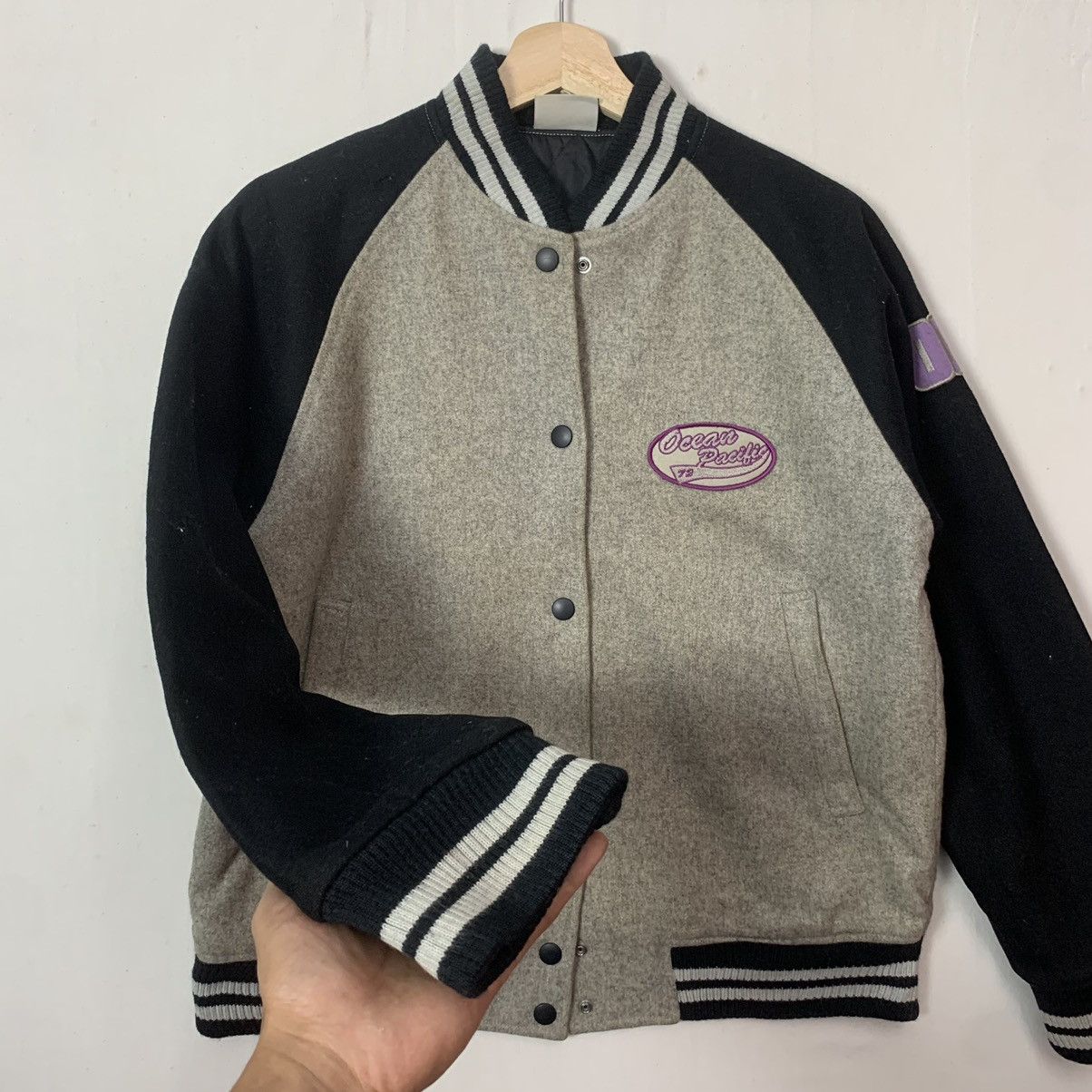 Vintage OP Ocean Pacific Varsity Jacket