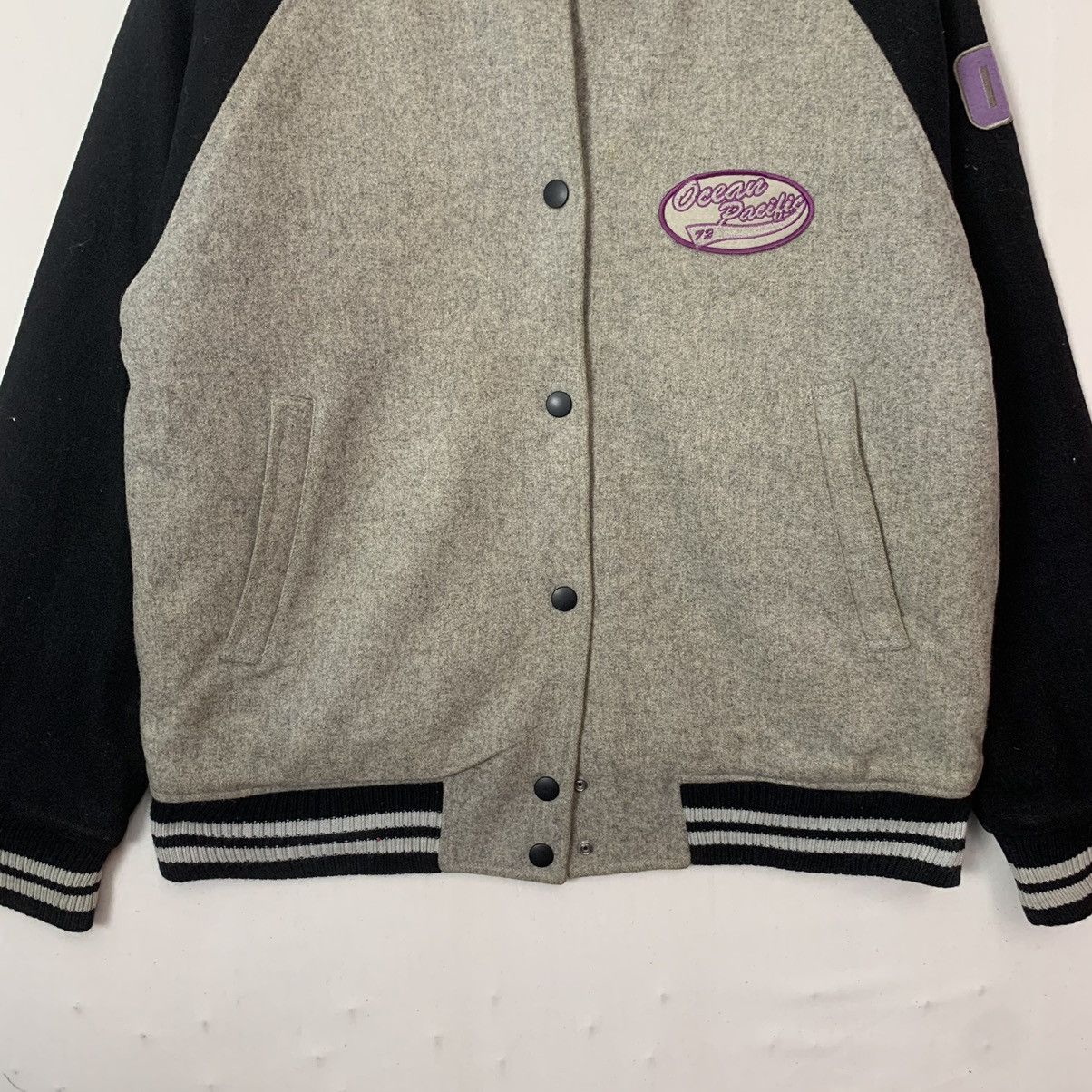 Vintage OP Ocean Pacific Varsity Jacket